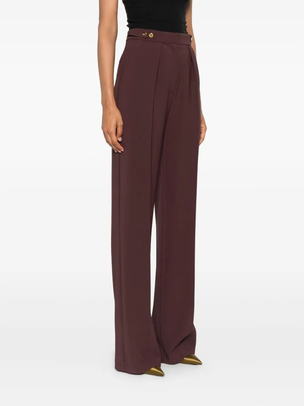 ELISABETTA FRANCHI Sophisticated Women’s Polyester Pants