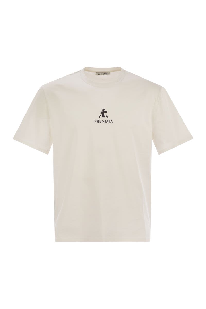 PREMIATA Regular Fit Hot-Dyed Cotton T-Shirt