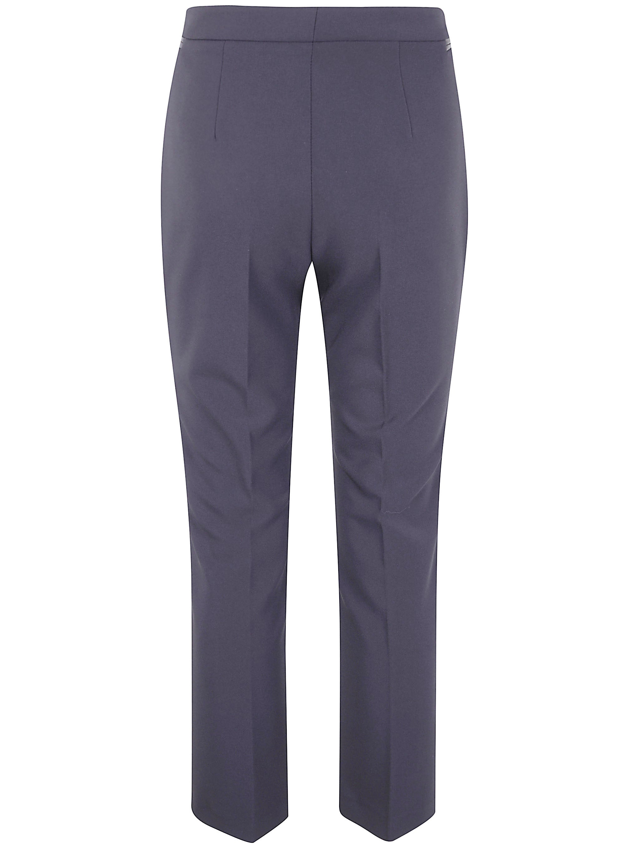 ELISABETTA FRANCHI High Waisted Trousers with Zip Closure for Women