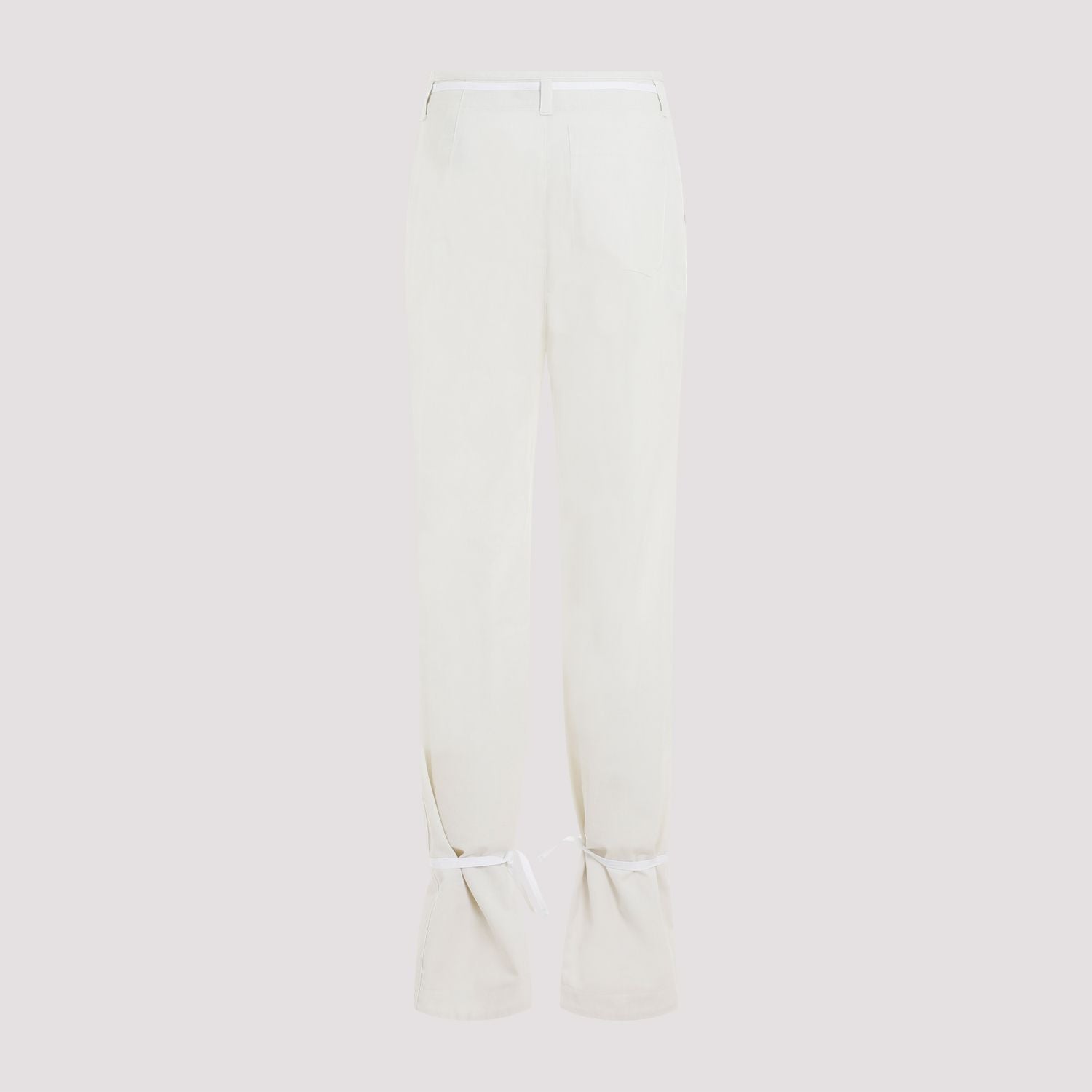 LEMAIRE Straight Pants with Strings for Women