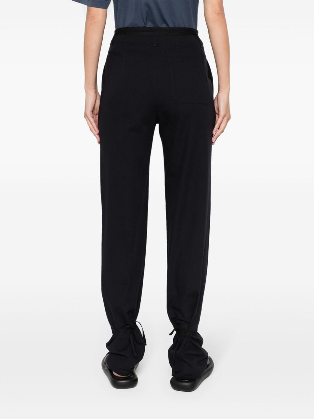LEMAIRE Women's Cotton Drawstring Trousers