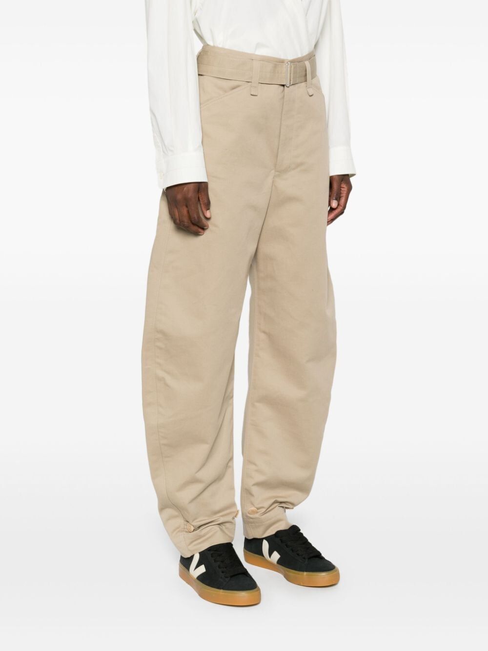 LEMAIRE Belted Tapered Pants - Versatile Elegance for Women