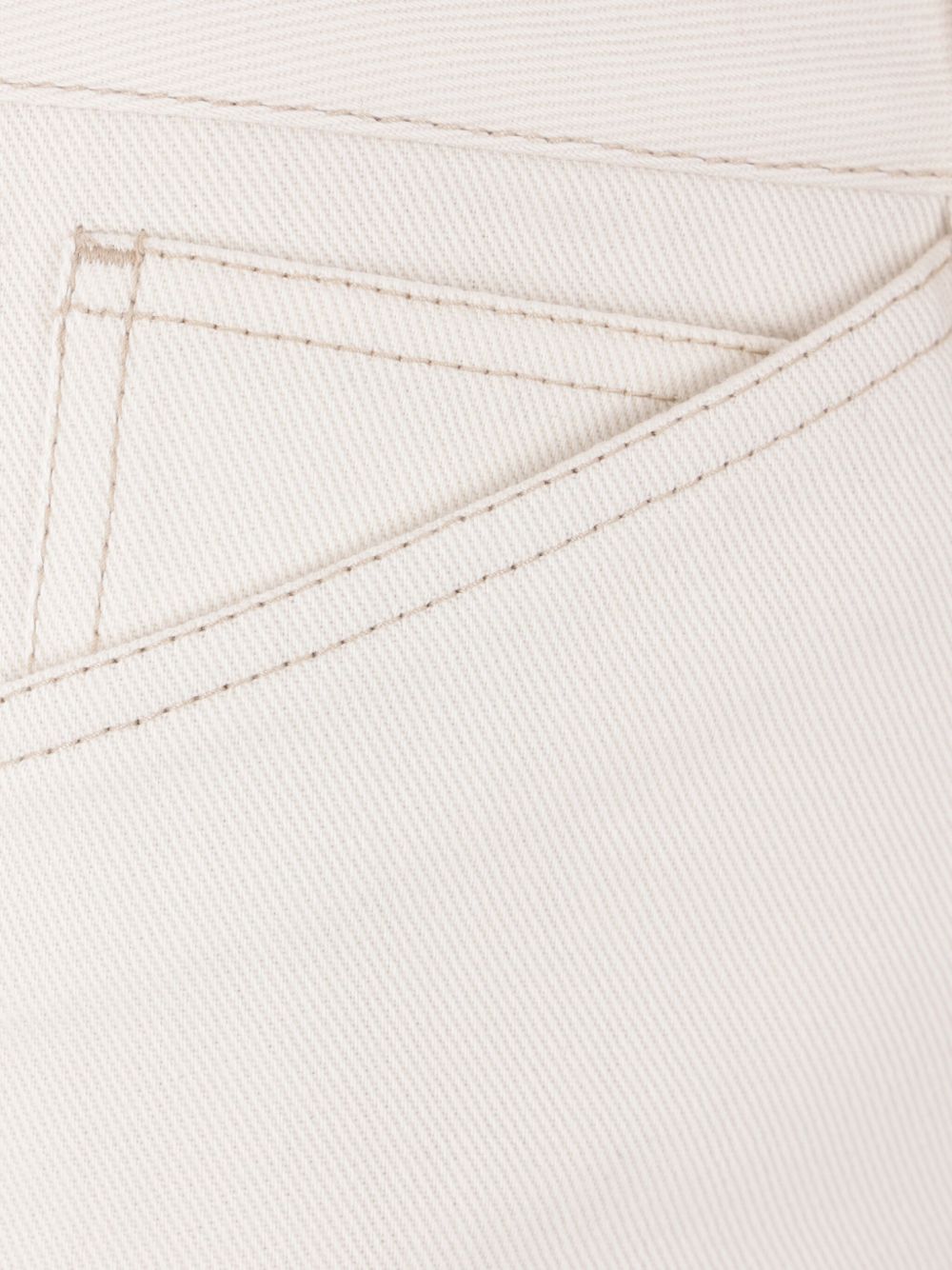 LEMAIRE Twisted Cream Pants - Women’s SS25