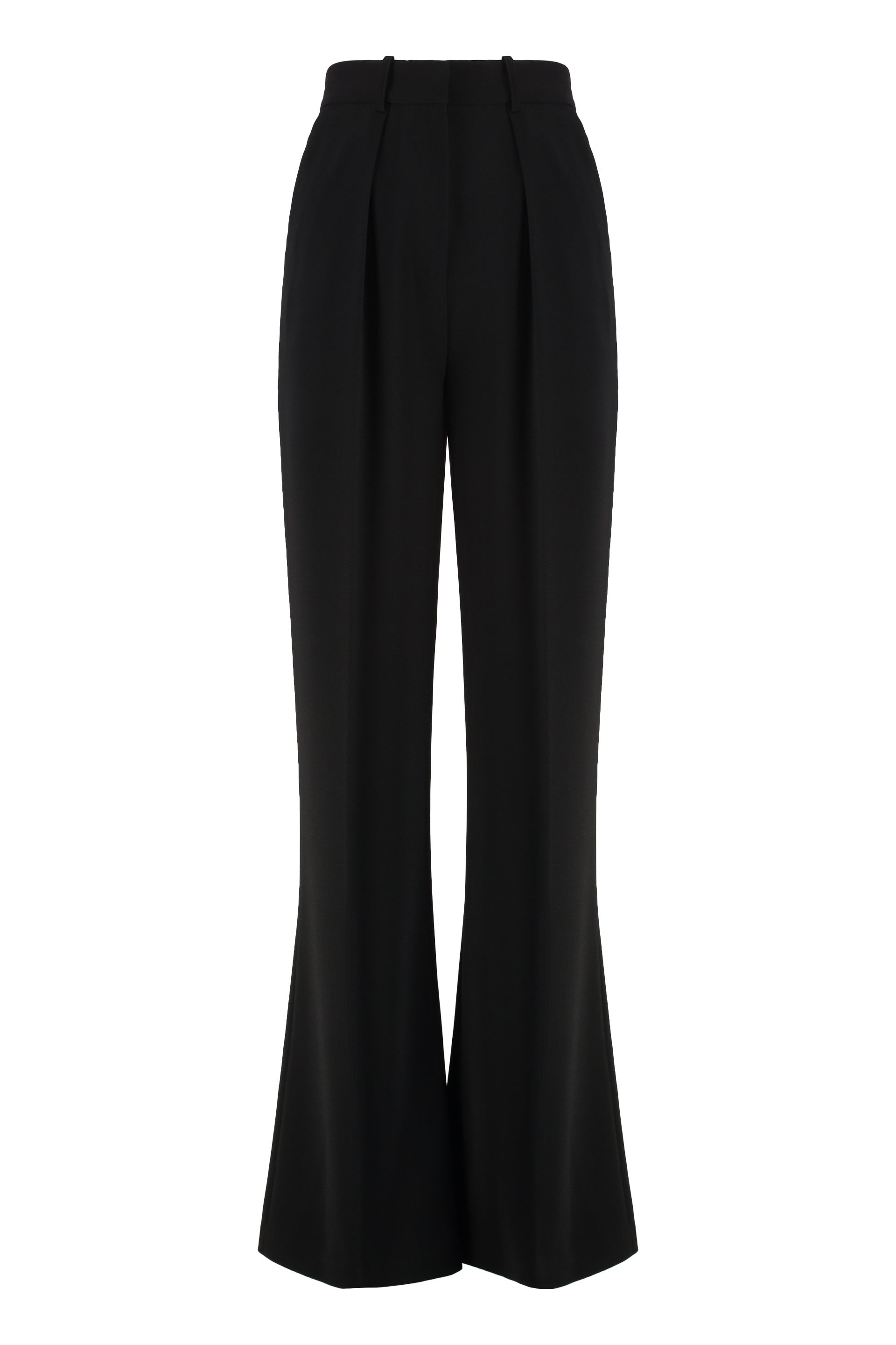 ELISABETTA FRANCHI Creased Pleated Trousers - Women's