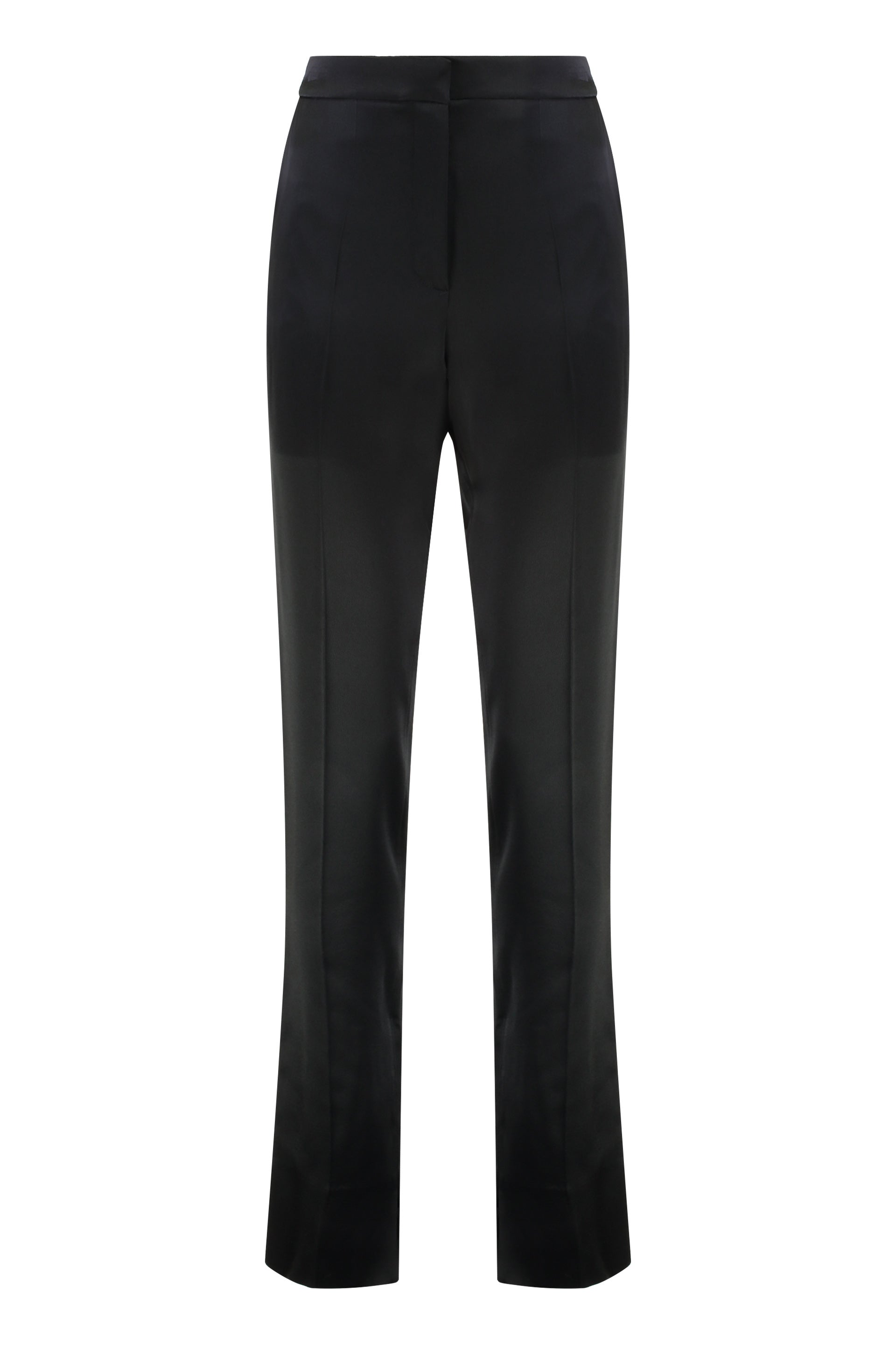 ELISABETTA FRANCHI Satin Trousers with Pockets for Women