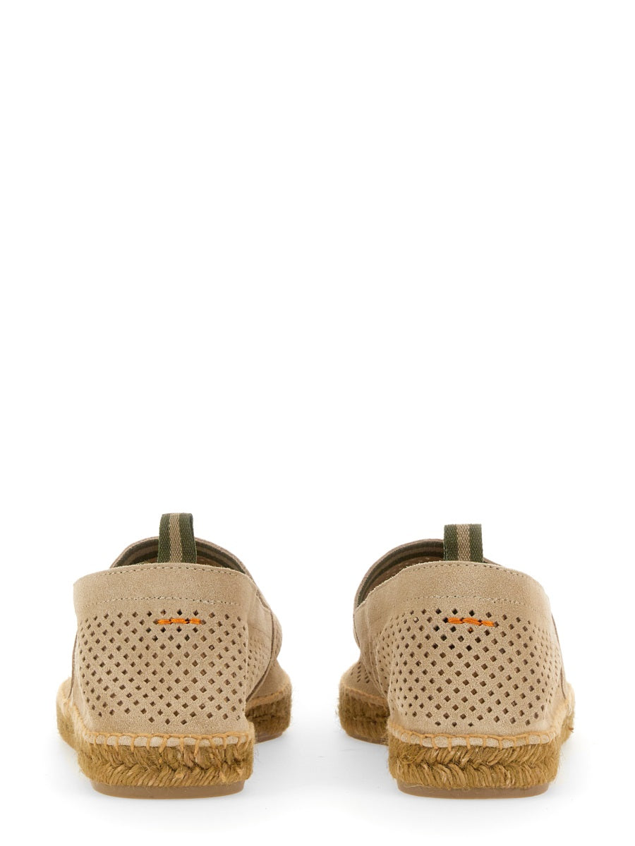 CASTAÑER Men's Perforated Espadrille with 2 cm Rope Sole