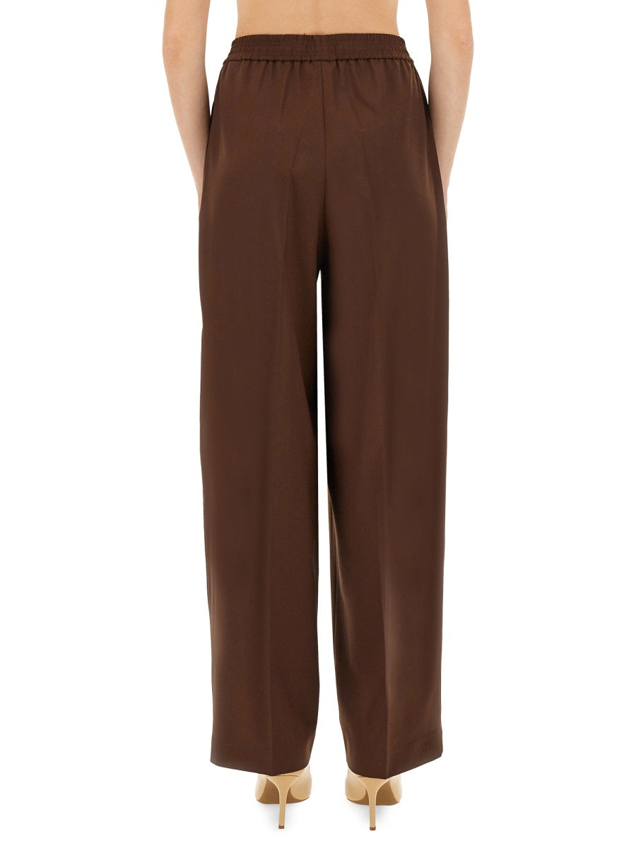 FABIANA FILIPPI Chic Virgin Wool Trousers for Women - FW25