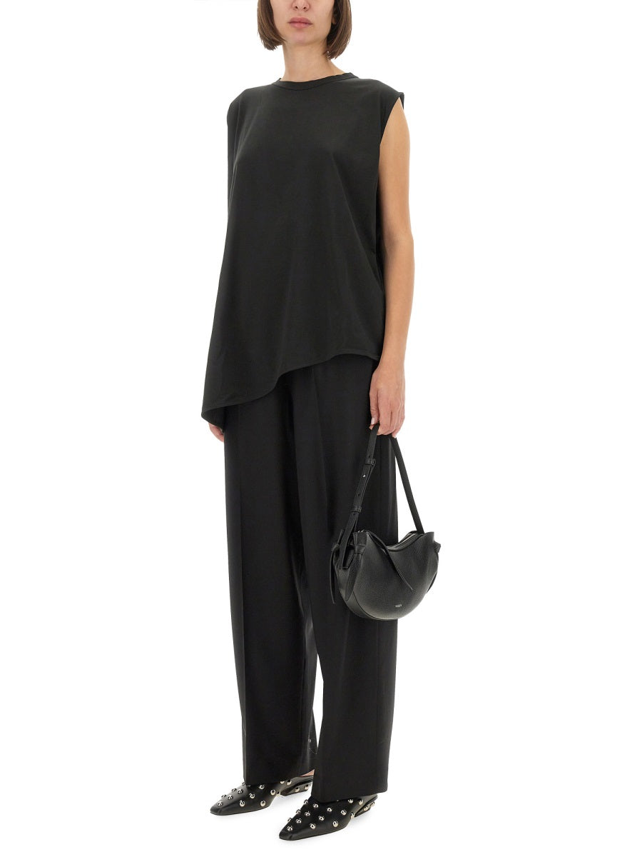 FABIANA FILIPPI Straight Wool Trousers for Women
