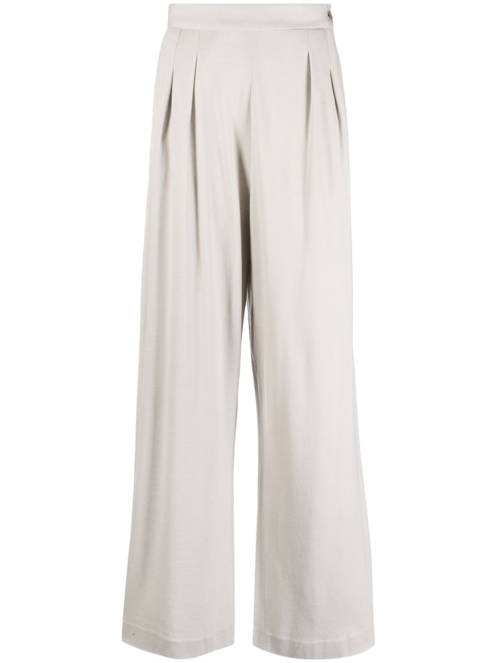 FABIANA FILIPPI High-Waisted Wide Leg Wool Trousers