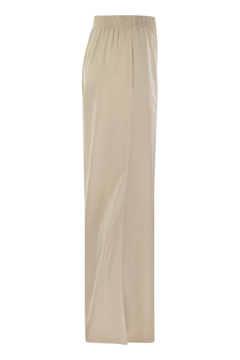 FABIANA FILIPPI Wide Viscose Jogging Trousers