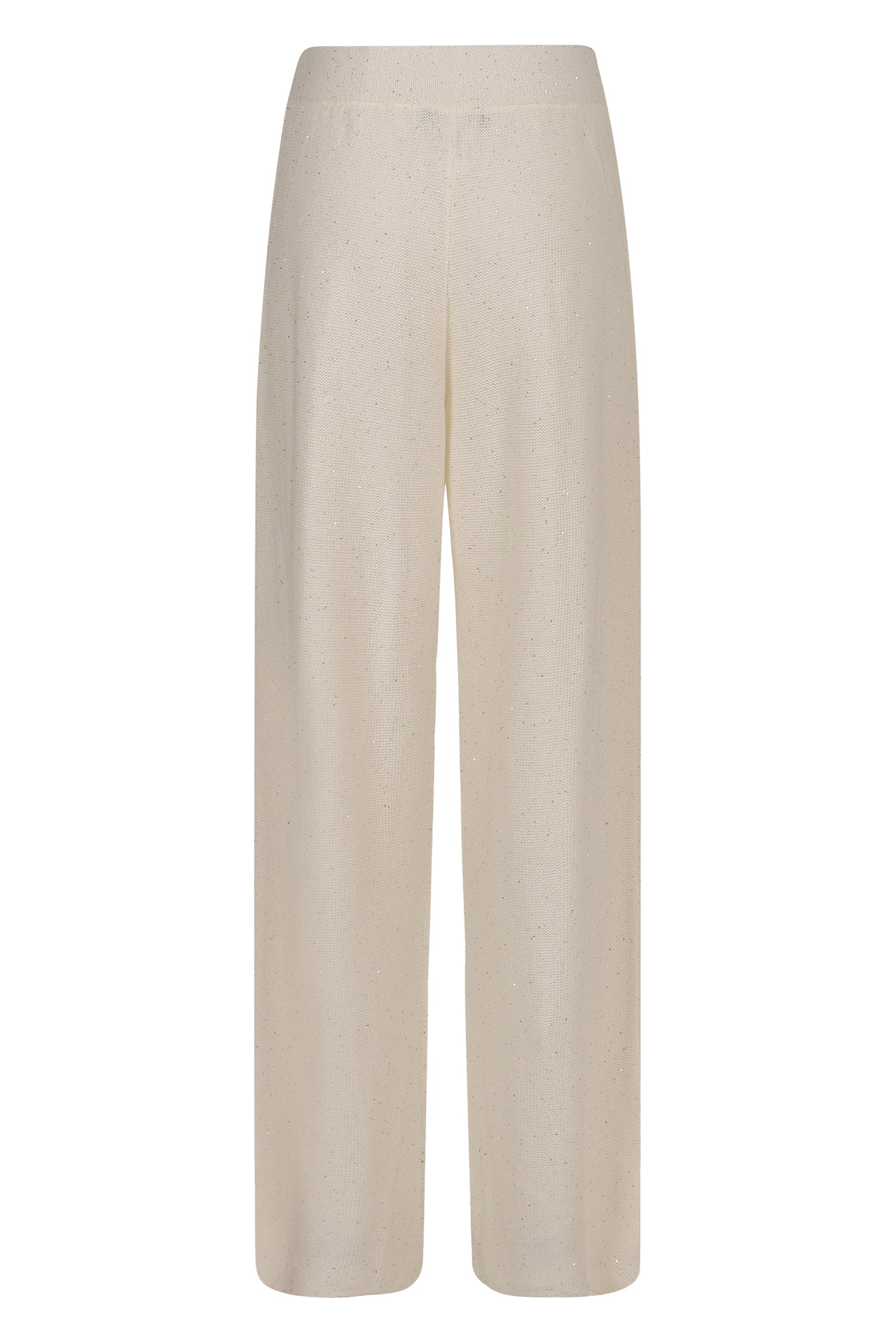 FABIANA FILIPPI Sequin Embellished Knit Trousers for Women - SS25