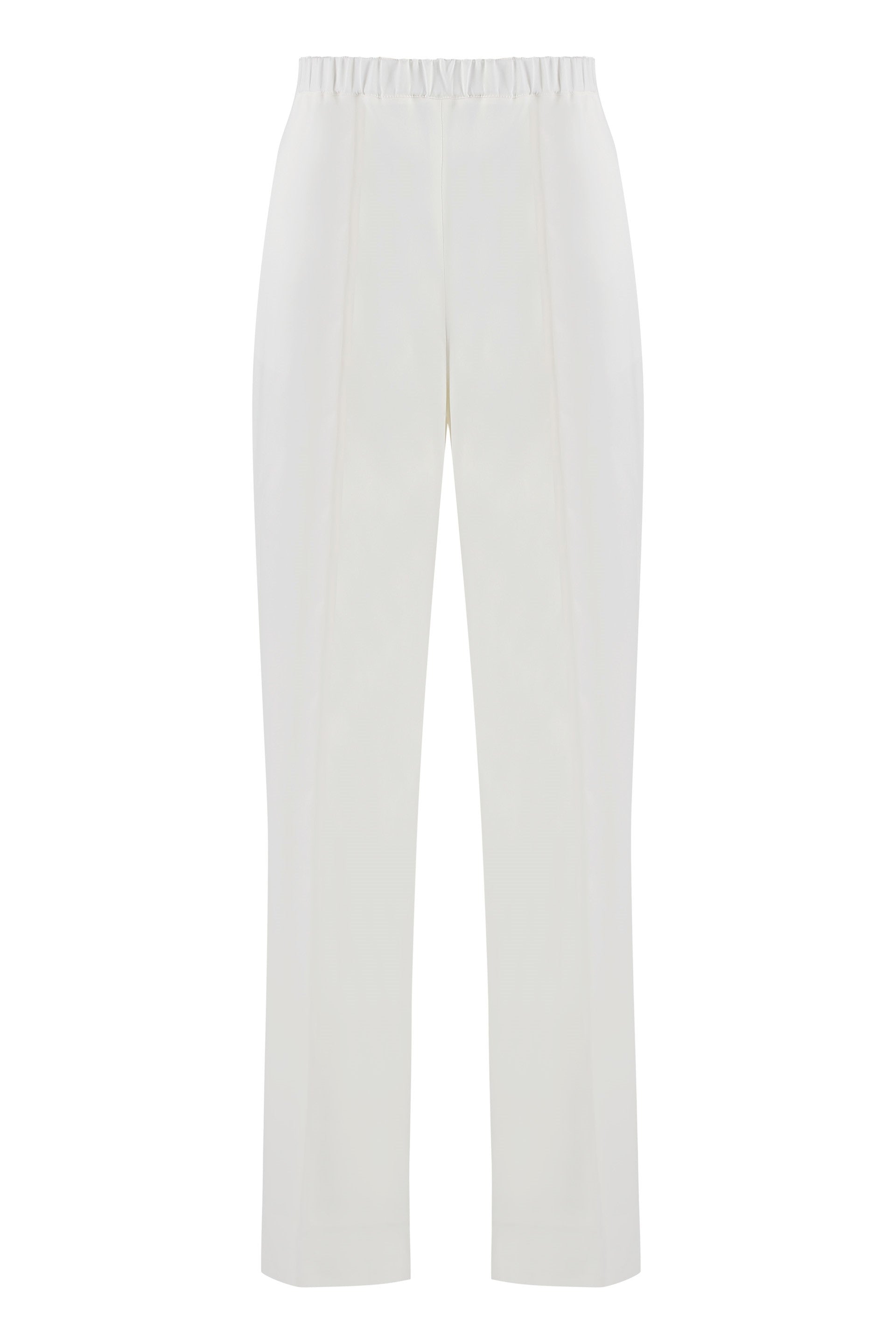 FABIANA FILIPPI Chic Gathered Elastic Waist Trousers for Women