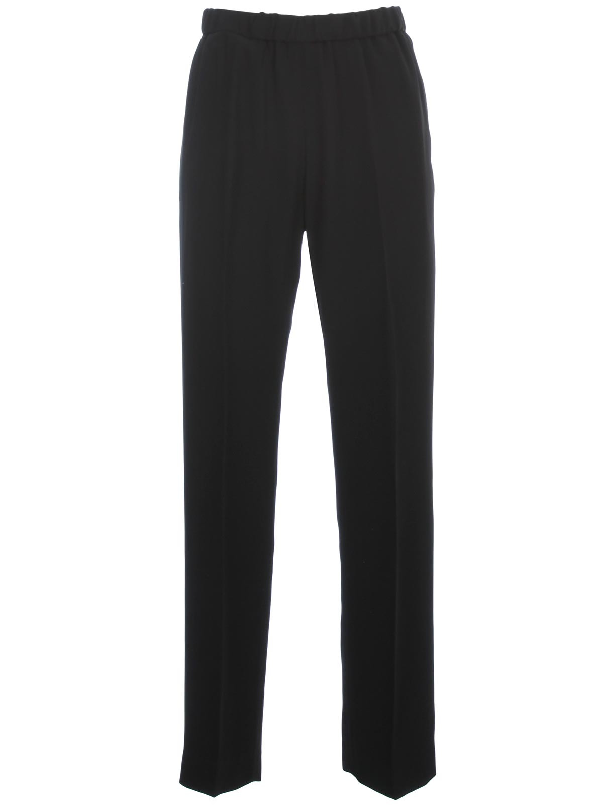DRIES VAN NOTEN Satin Pants with Slim Bottom for Women