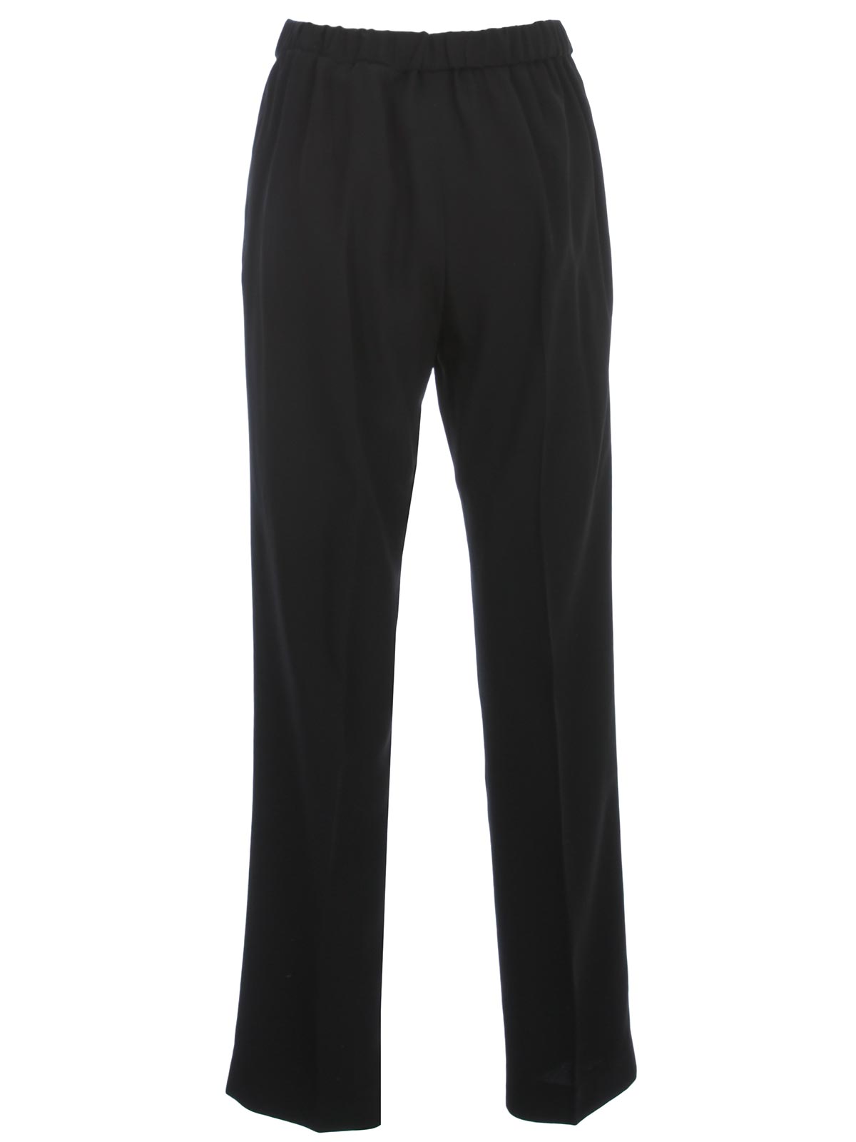 DRIES VAN NOTEN Satin Pants with Slim Bottom for Women