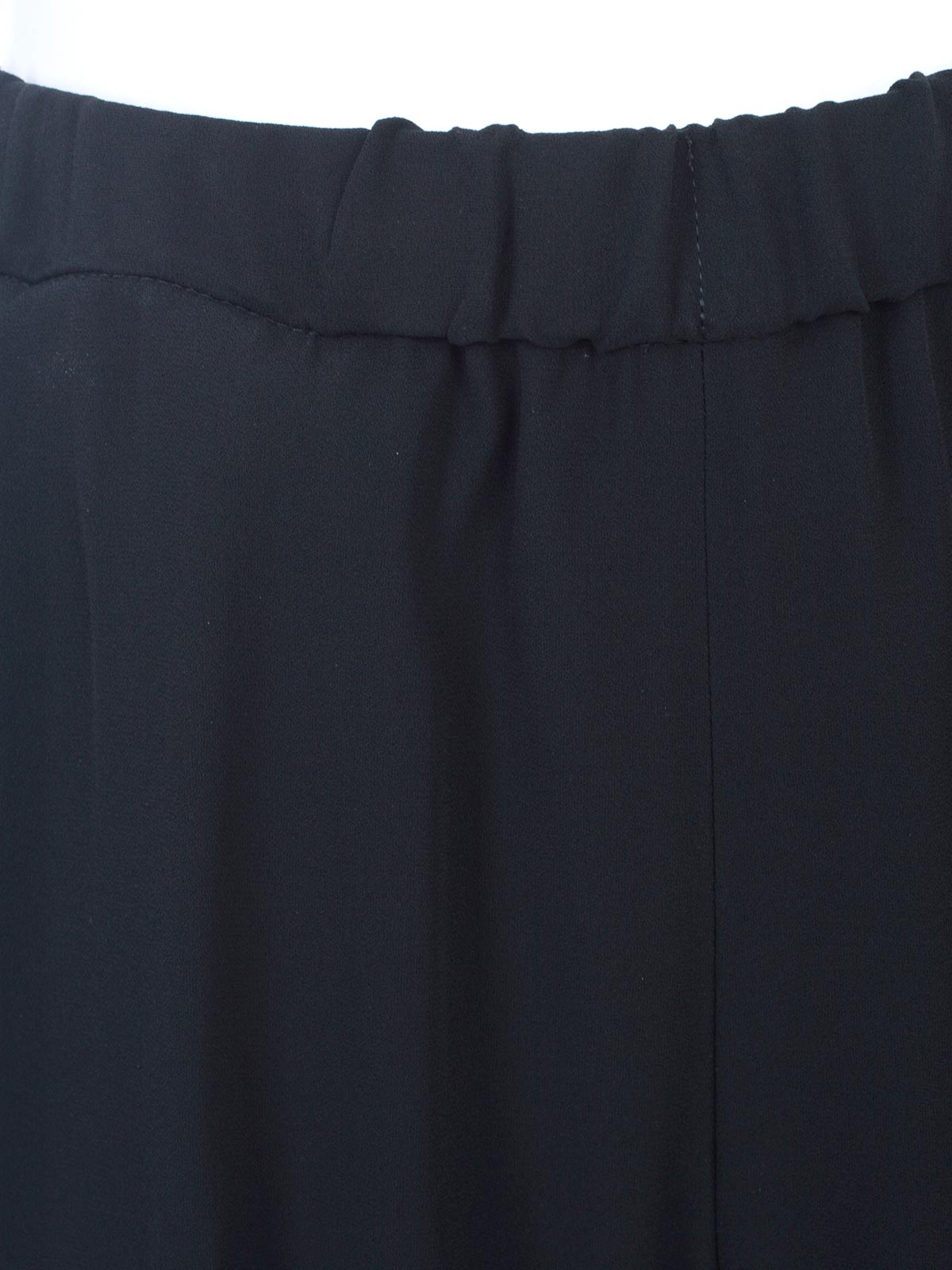 DRIES VAN NOTEN Satin Pants with Slim Bottom for Women