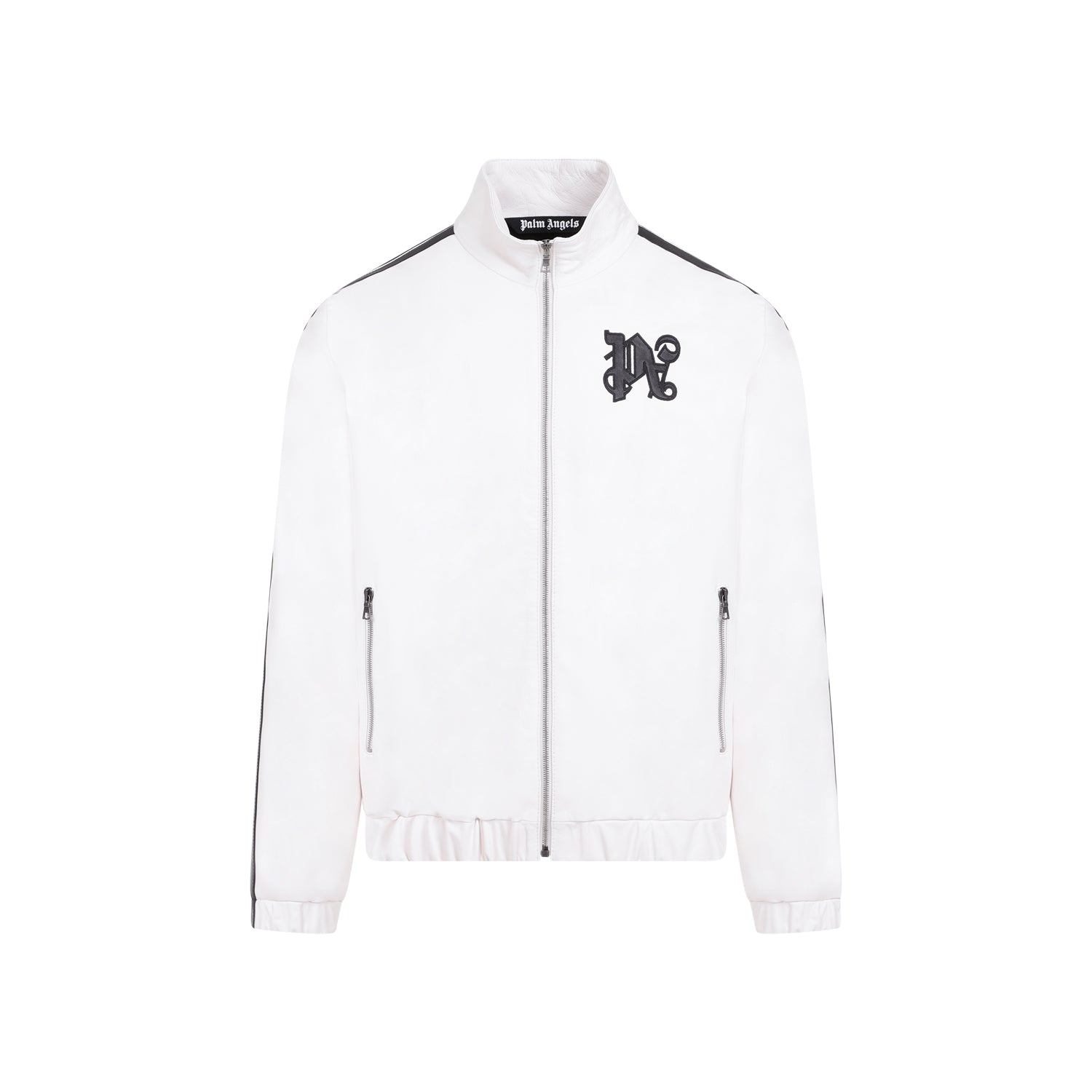 PALM ANGELS Monogram Leather Jacket for Men
