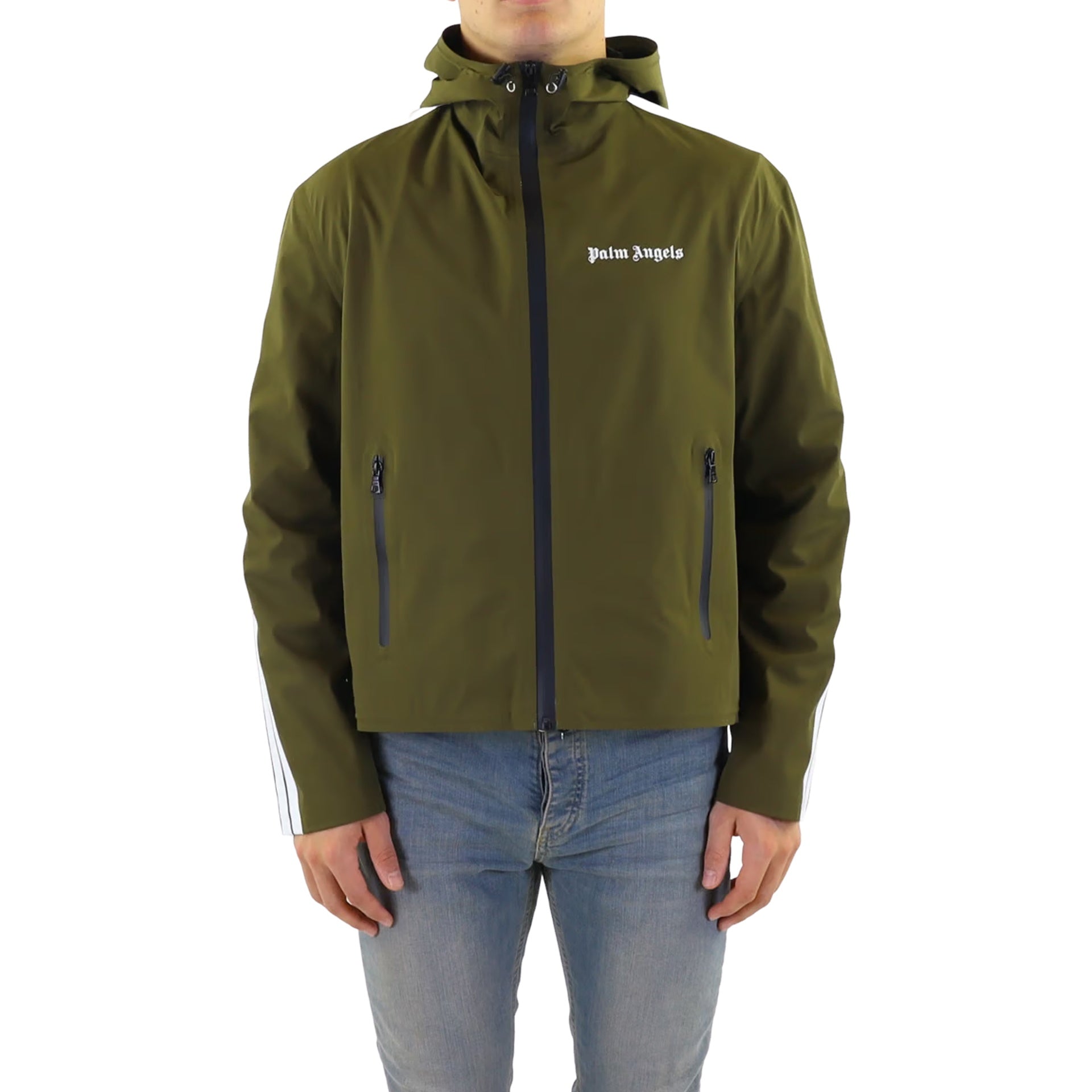 PALM ANGELS Waterproof Jacket for Men - Perfect for Fall/Winter