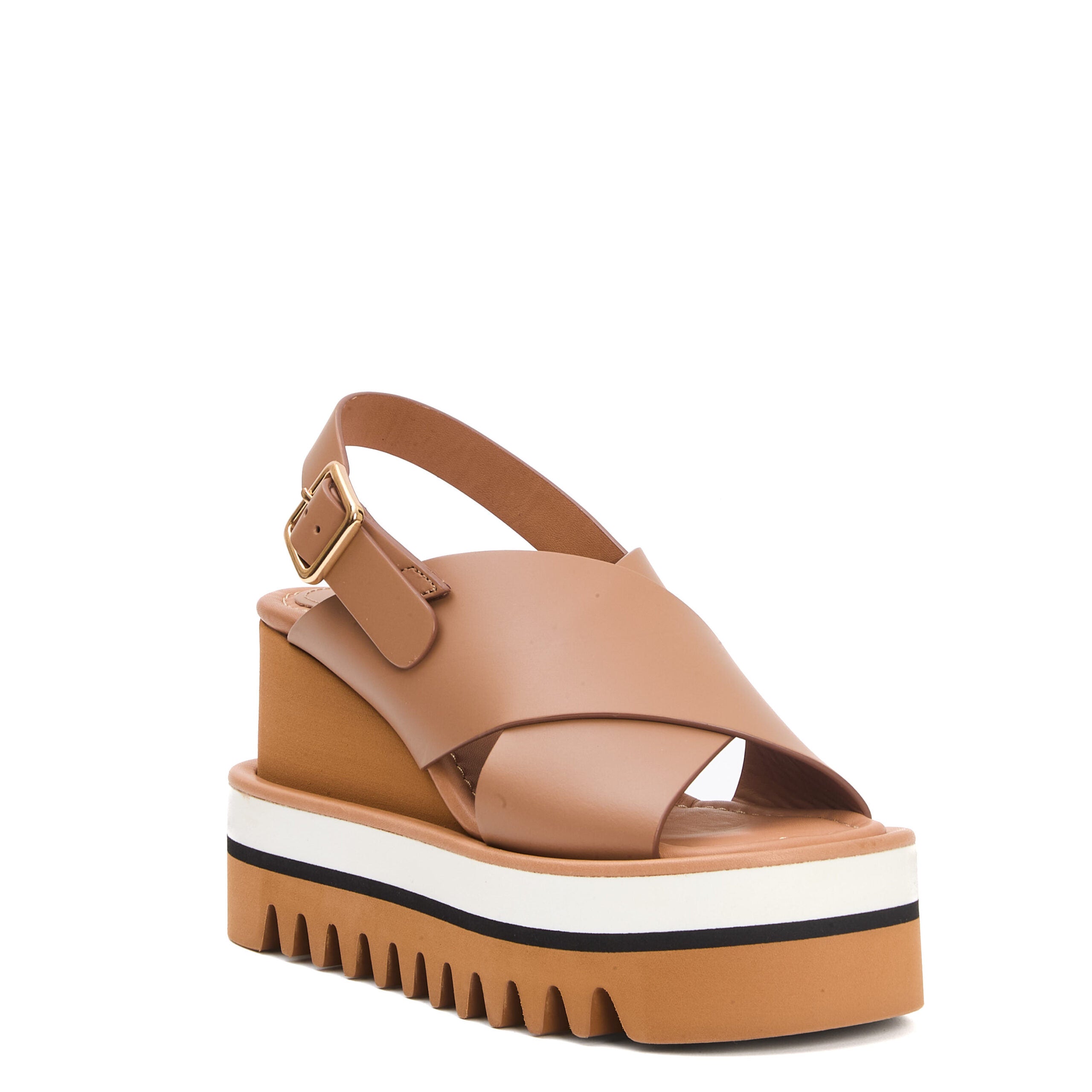 PALOMA BARCELÓ High-Wedge Cross-Over Sandals