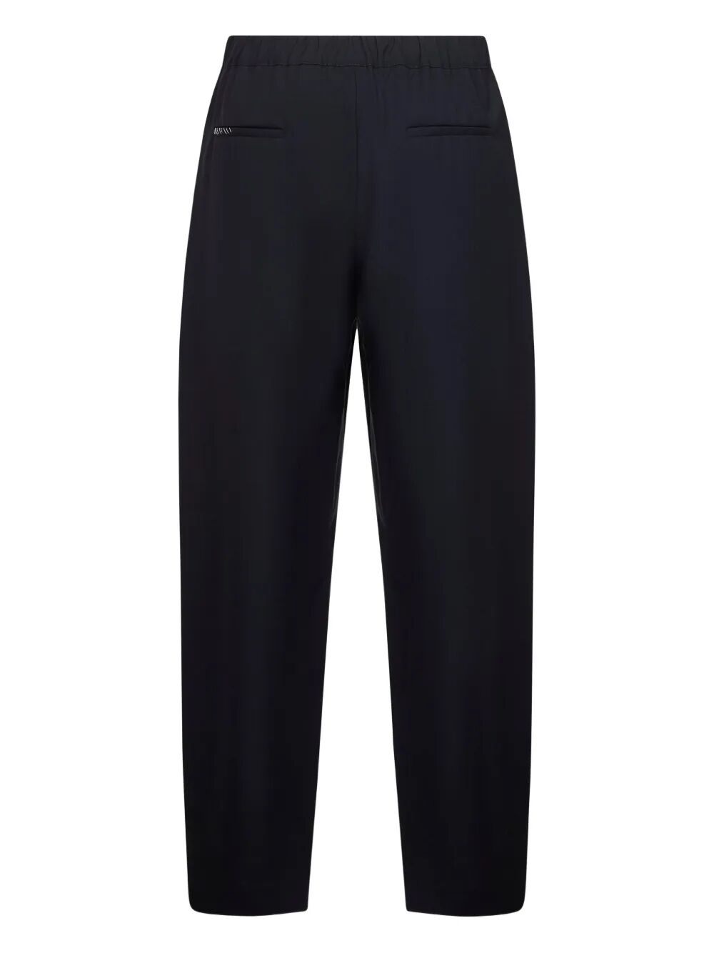 MARNI Embroidered Pocket Wool Trousers