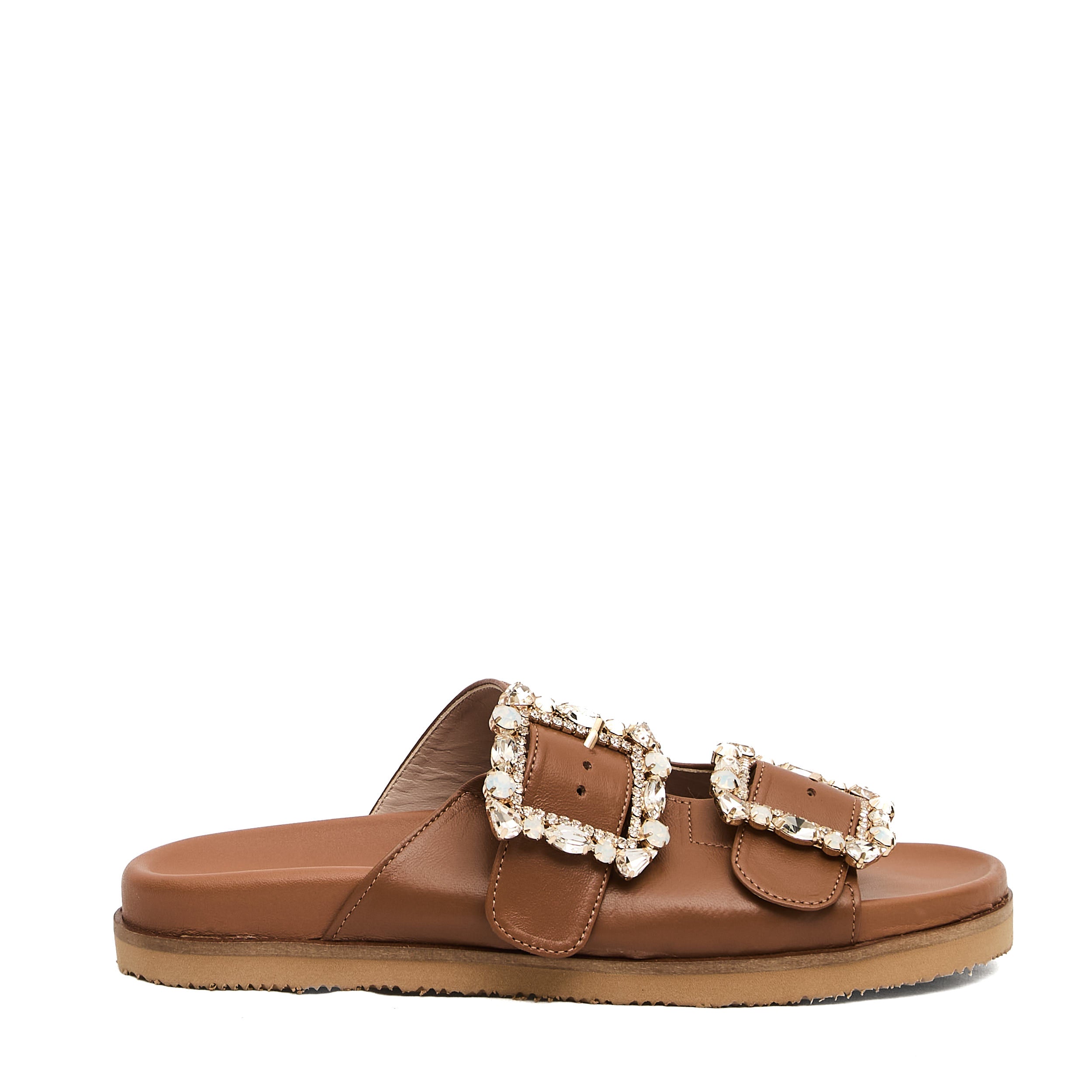 PAOLA FIORENZA Double Strap Chic Sandals