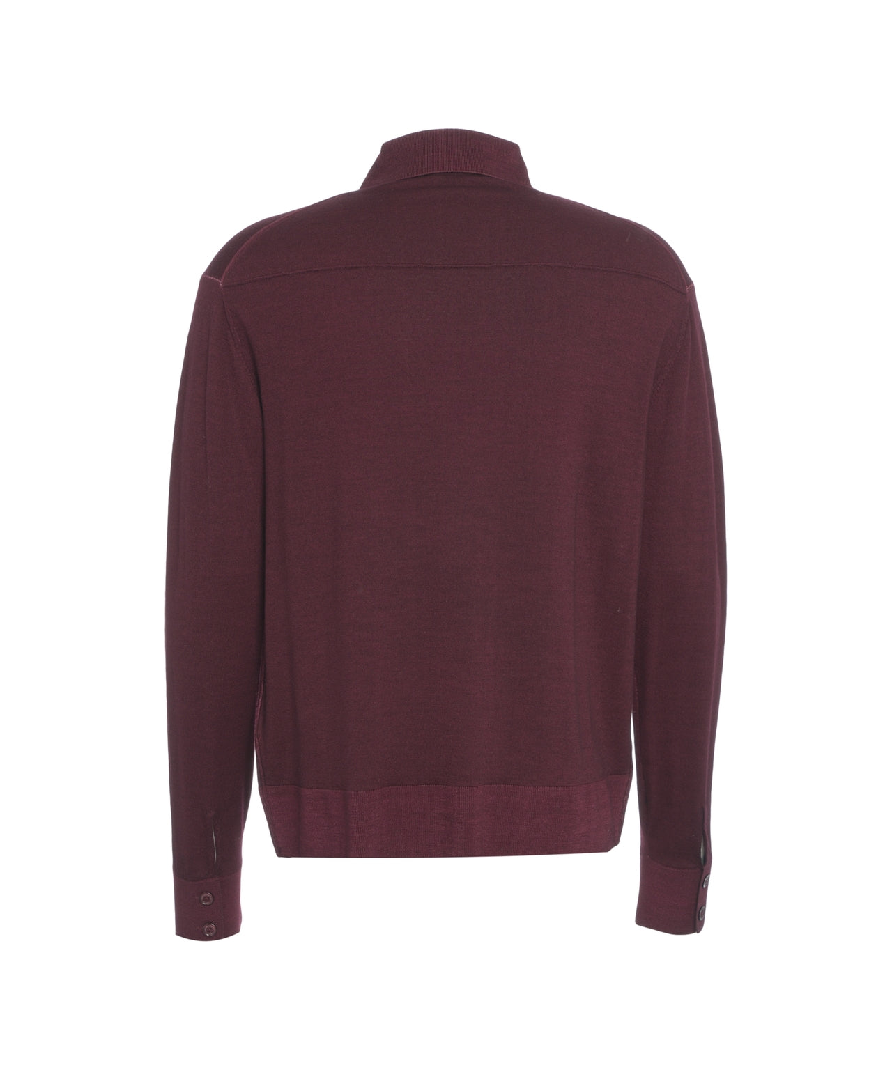 PAOLO PECORA Elegant Knit Shirt with Classic Fit