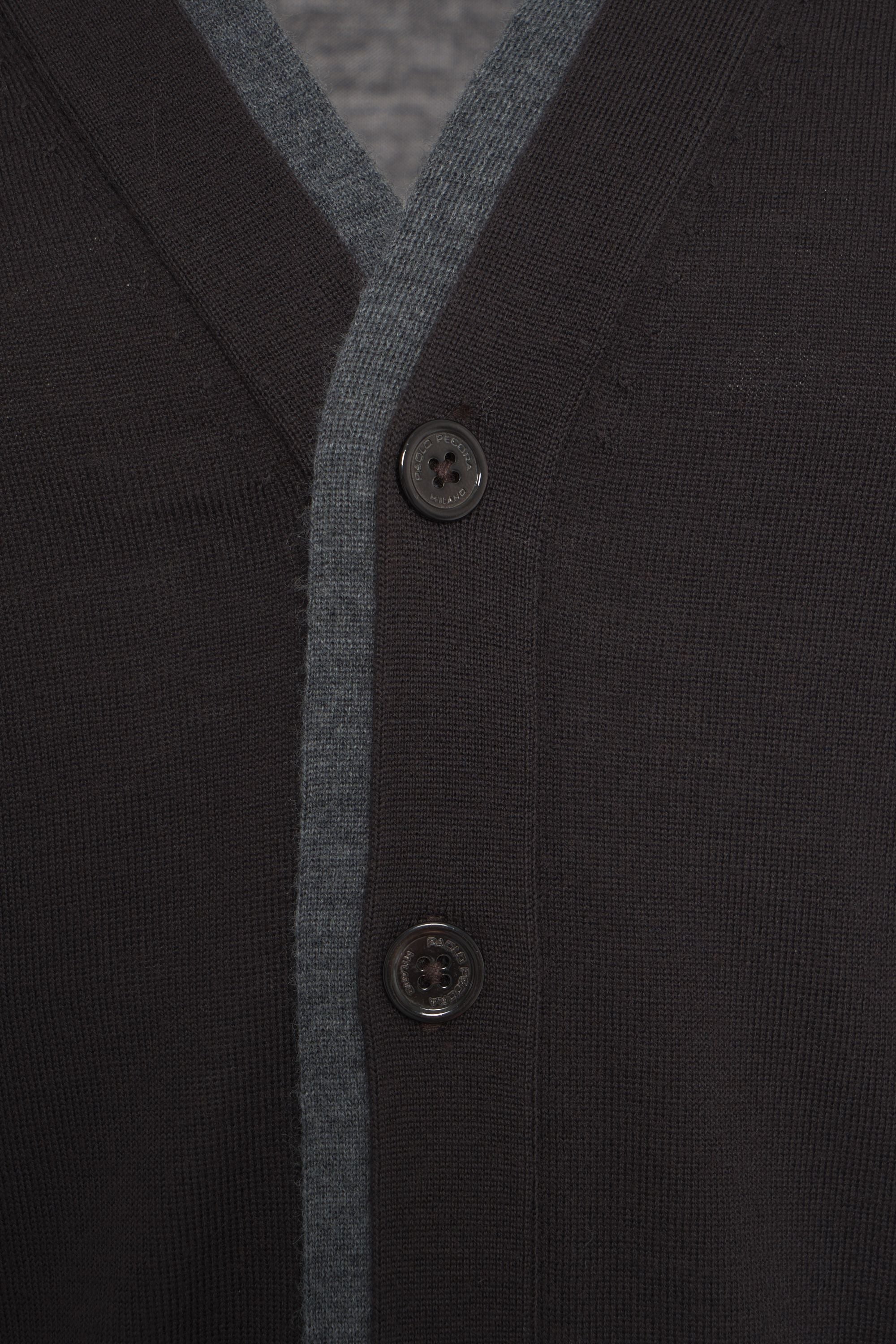 PAOLO PECORA Classic V-Neck Cardigan