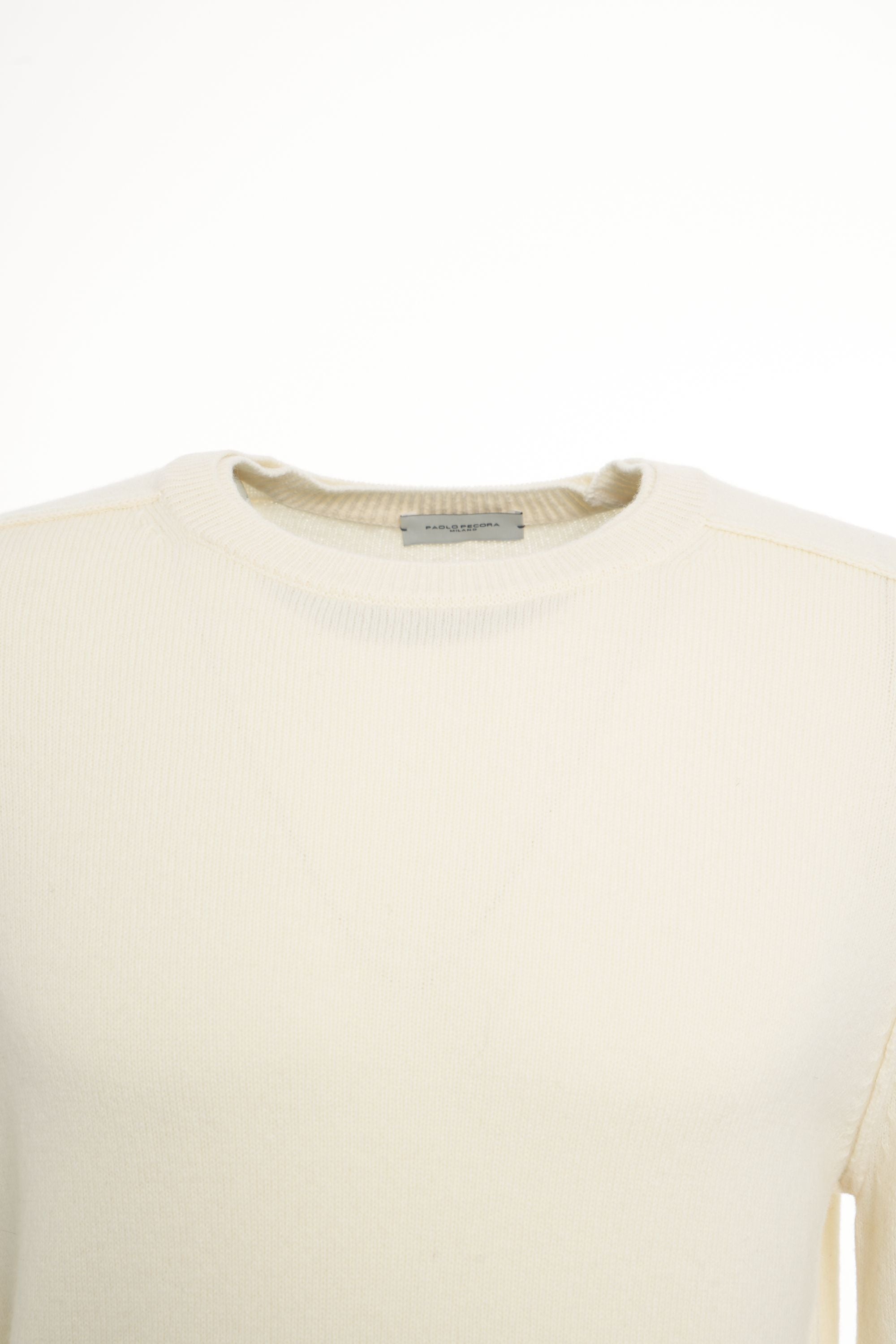 PAOLO PECORA Classic Wool Pullover for Men - Perfect Fit for Fall/Winter 2025
