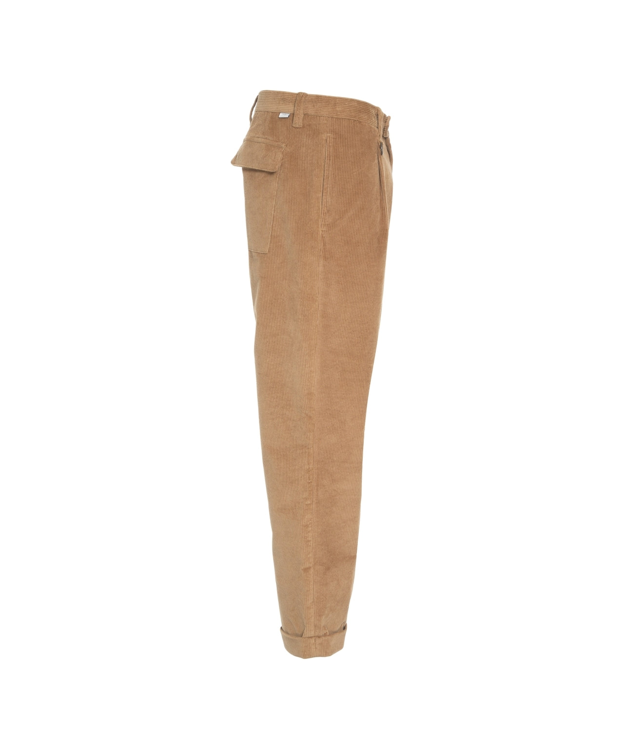 PAOLO PECORA Classic Corduroy Trousers for Men - FW25