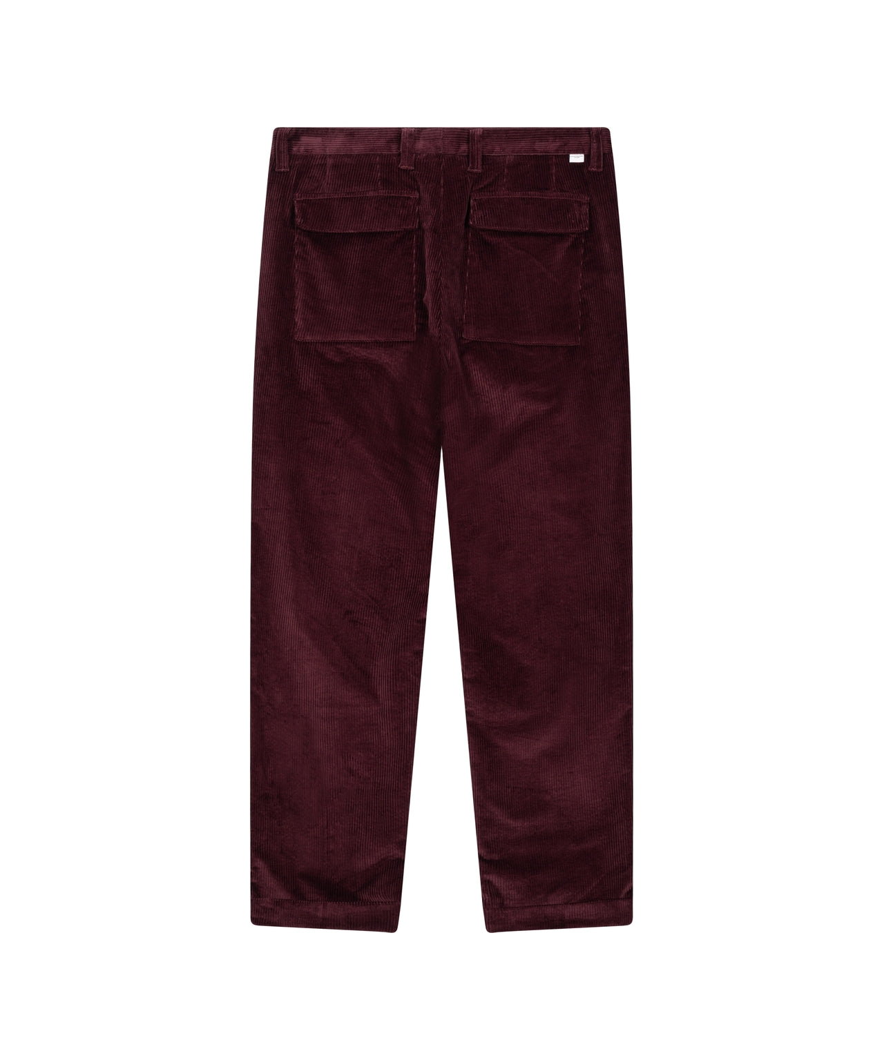 PAOLO PECORA Classic Fit Corduroy Trousers with Elegant Pleats