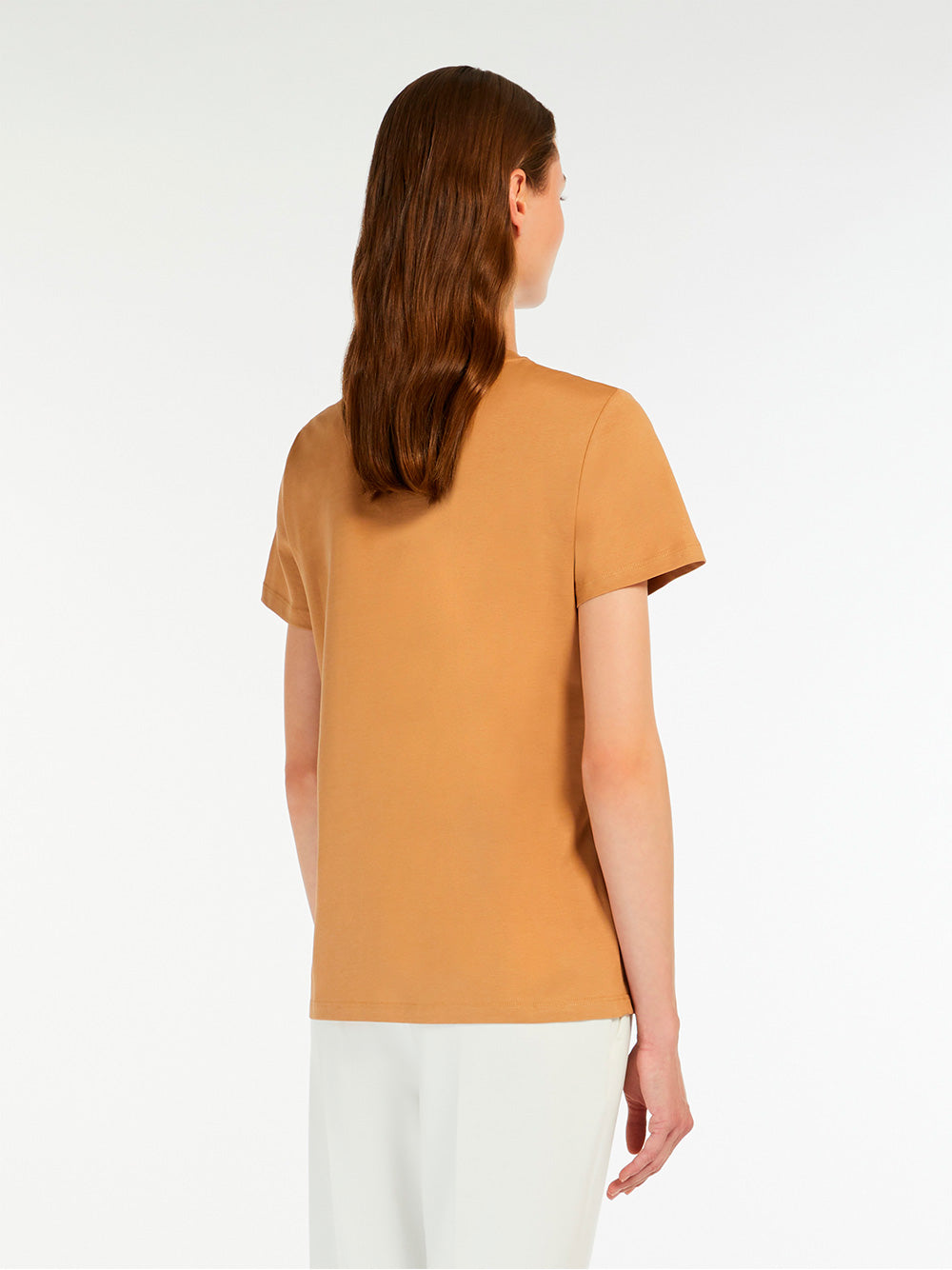 MAX MARA Monogram Cotton T-Shirt - Women's - FW25