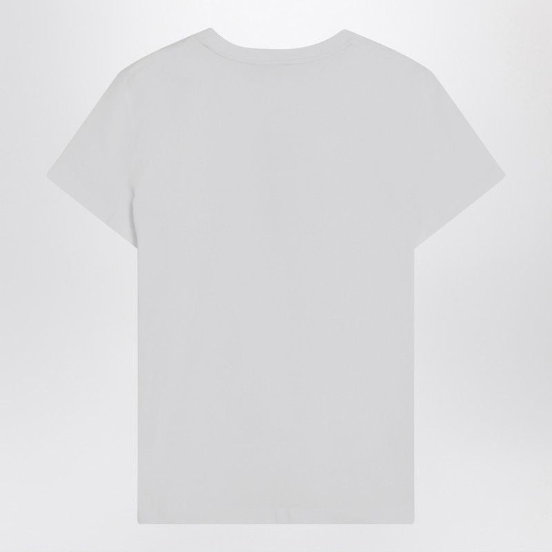 MAX MARA Cotton T-Shirt with Chest Pocket and Ribbed Neck - FW25