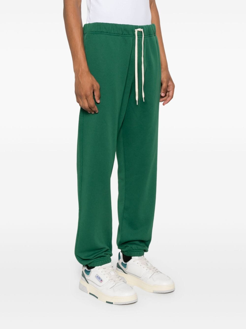 AUTRY Men's Logo T-Shirt Sweatpants - Full-Length Tapered Leg