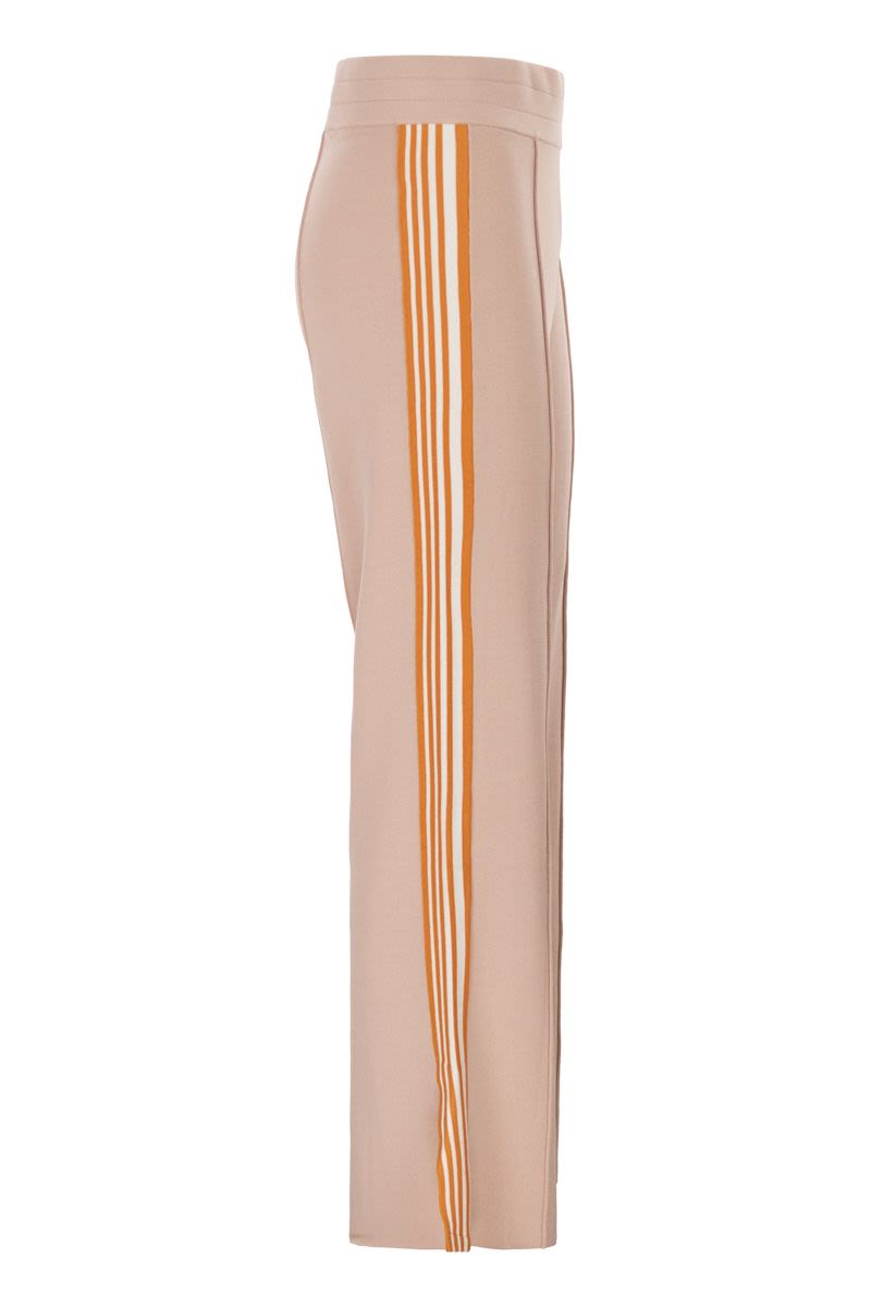 AUTRY Knit Viscose Joggers in Tennis Style