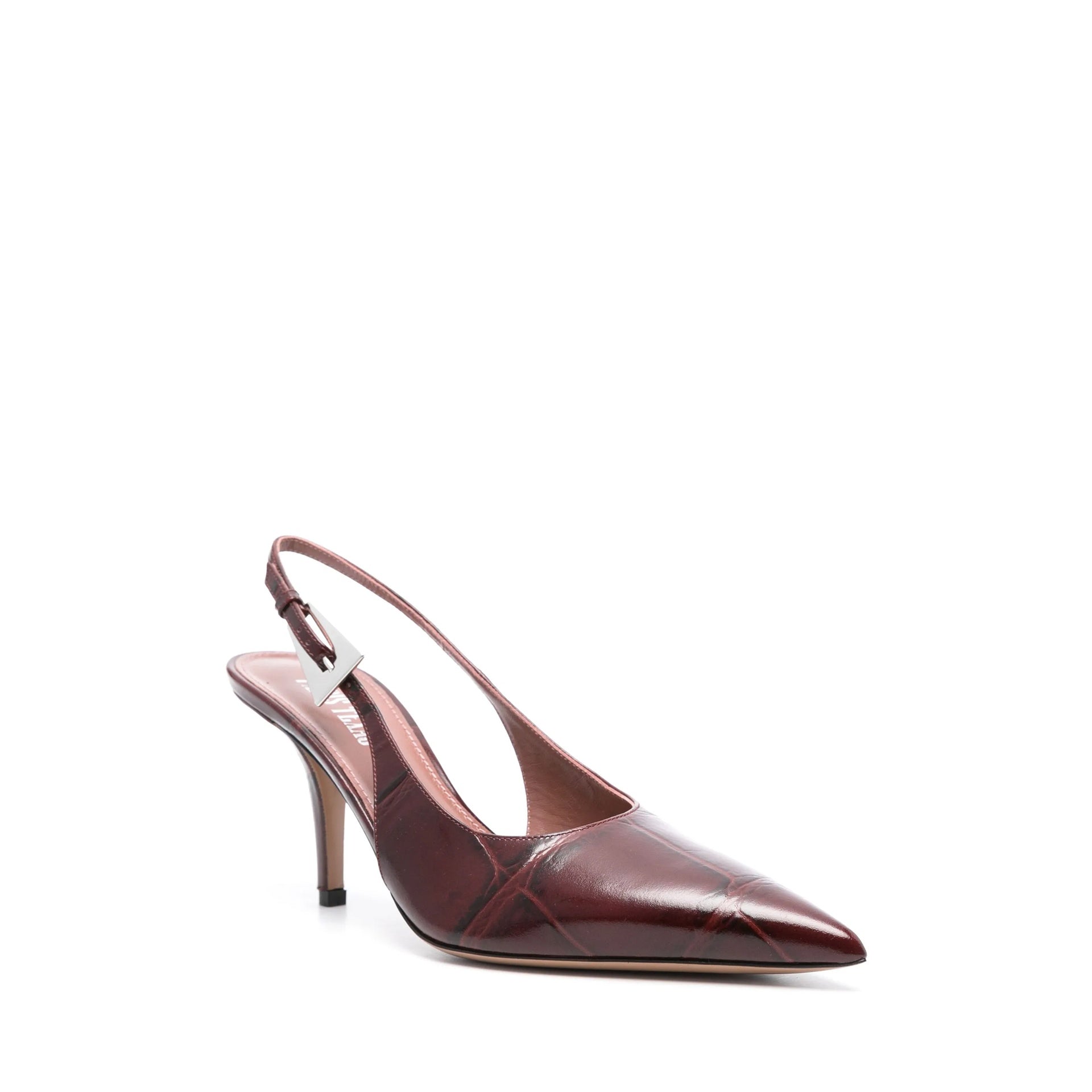 PARIS TEXAS Jessica Leather Slingback Pumps for Women