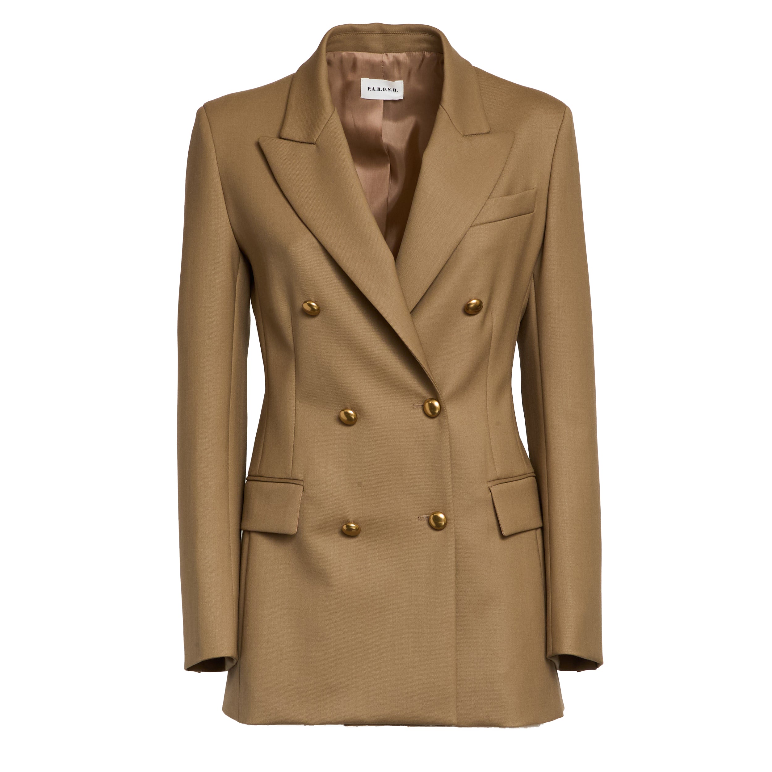 PAROSH Double-Breasted Liliux Blazer for Women