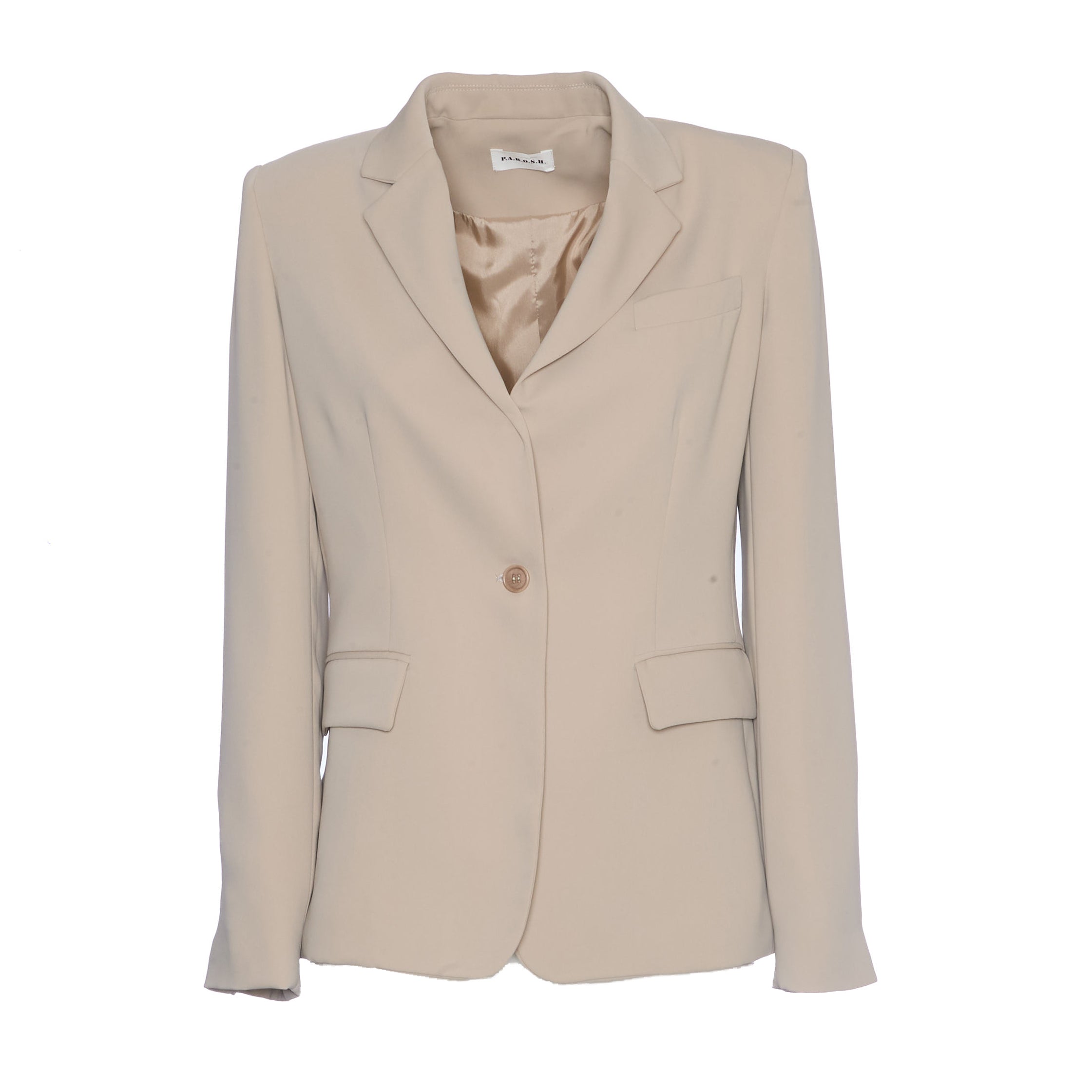 PAROSH Single-Button Blazer - Regular Fit