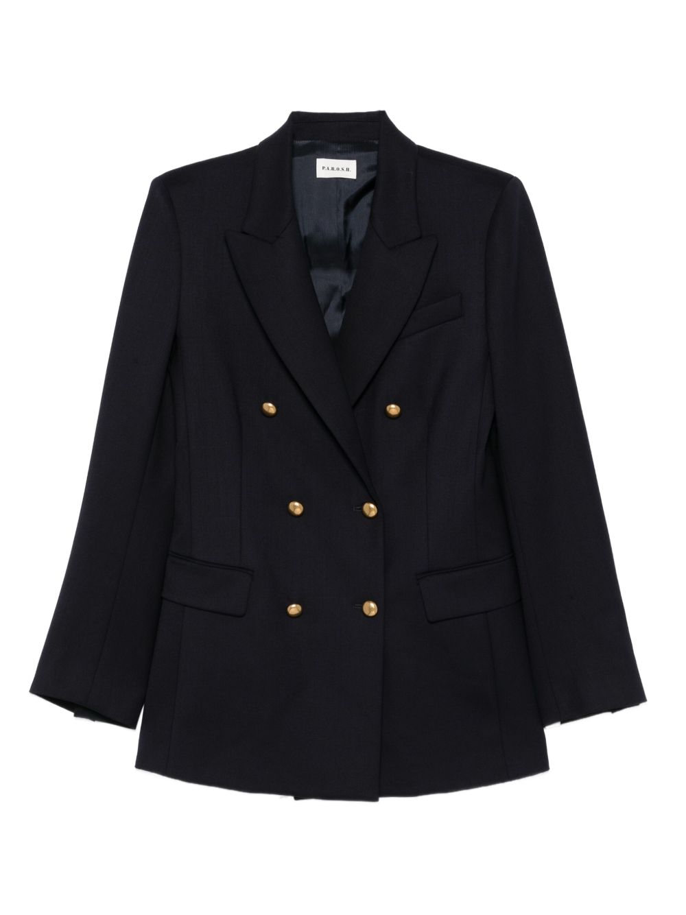 PAROSH Double-Breasted Blazer for Women - Fall Winter 2025