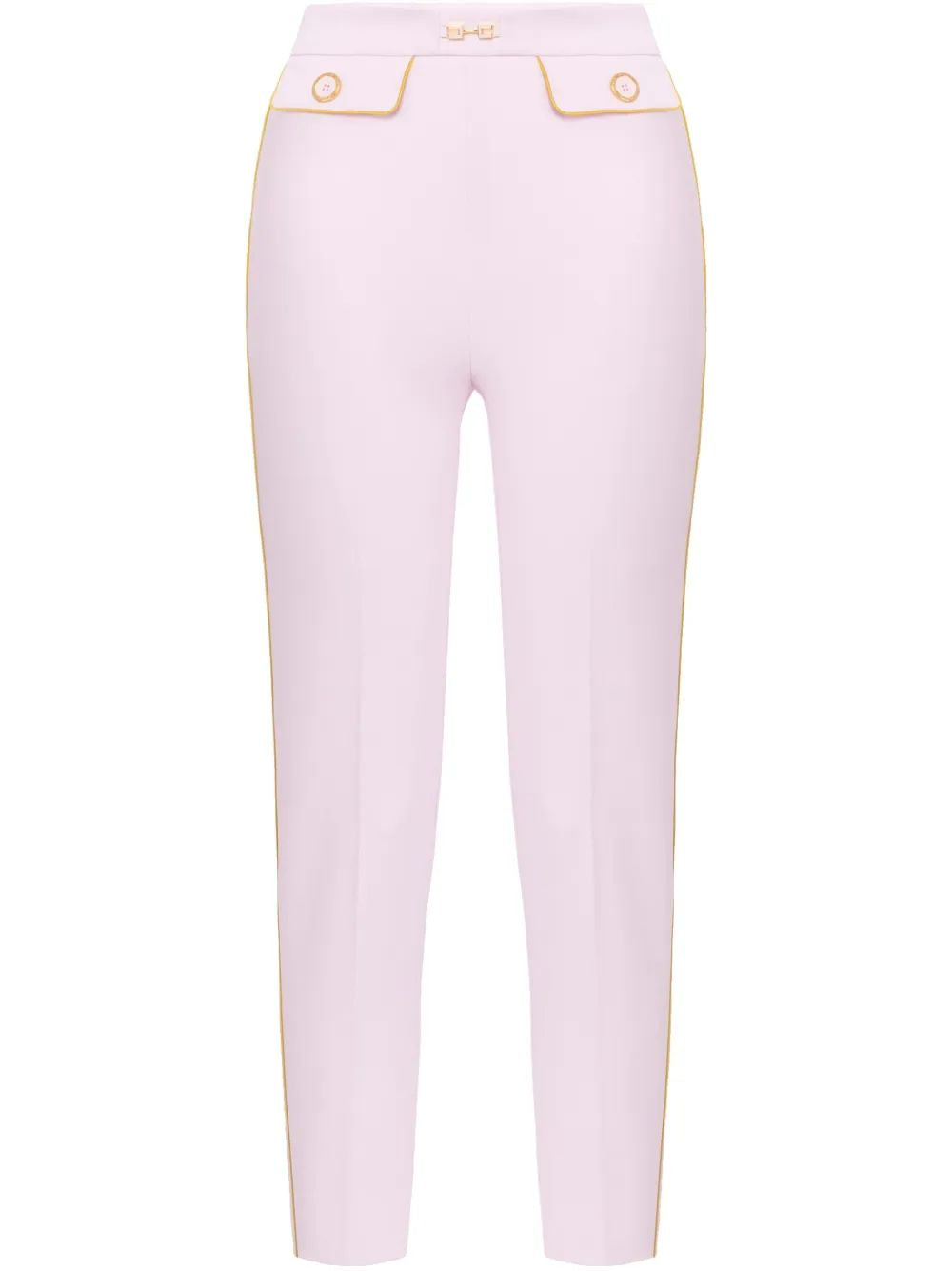 ELISABETTA FRANCHI Chic Women's Pants with Stylish Accents