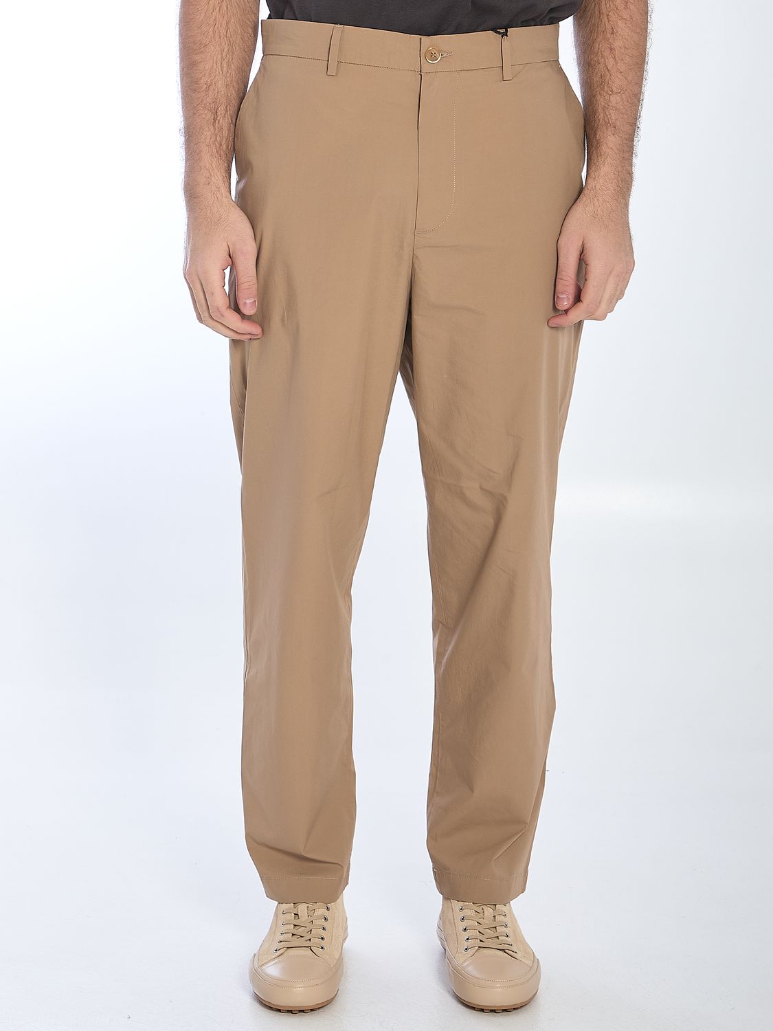 BARENA Mid-Rise Straight Leg Trousers for Men - Size 48