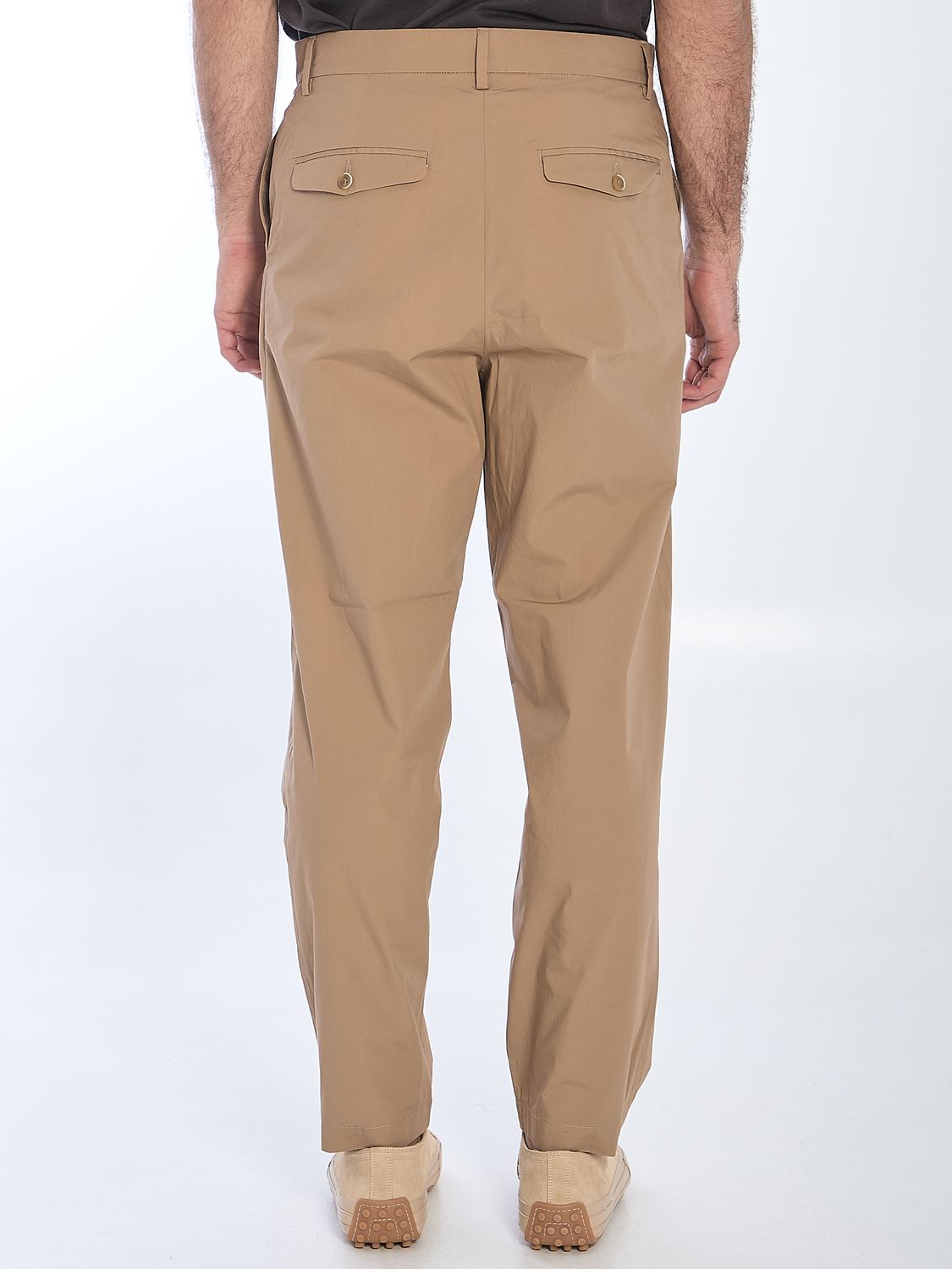 BARENA Mid-Rise Straight Leg Trousers for Men - Size 48