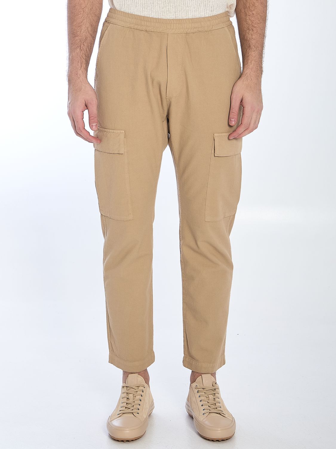 BARENA Comfort Fit Men’s Trousers with Cargo Pockets - Size 48