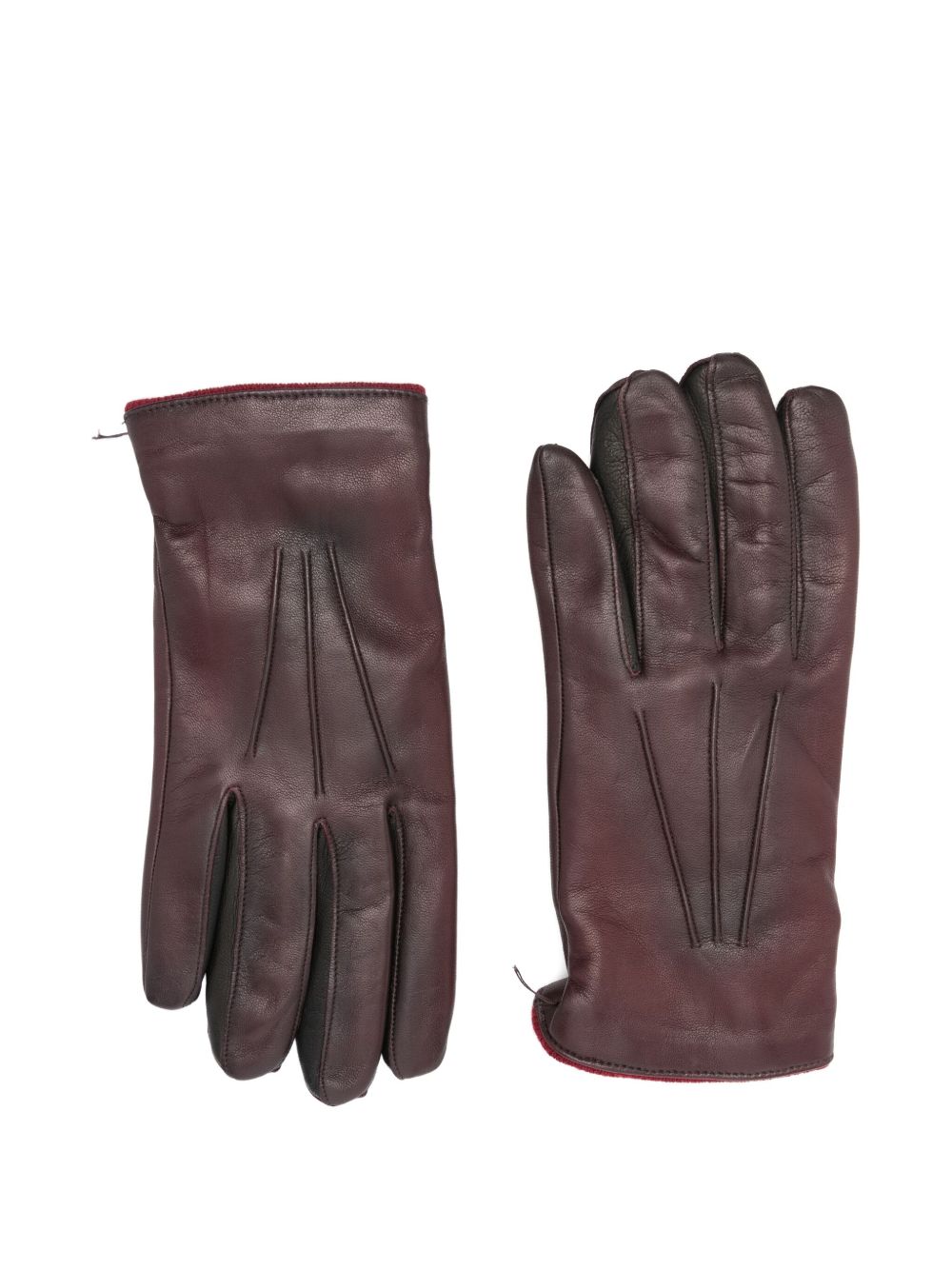 PAUL SMITH Luxurious Wool Gloves for Men - FW25