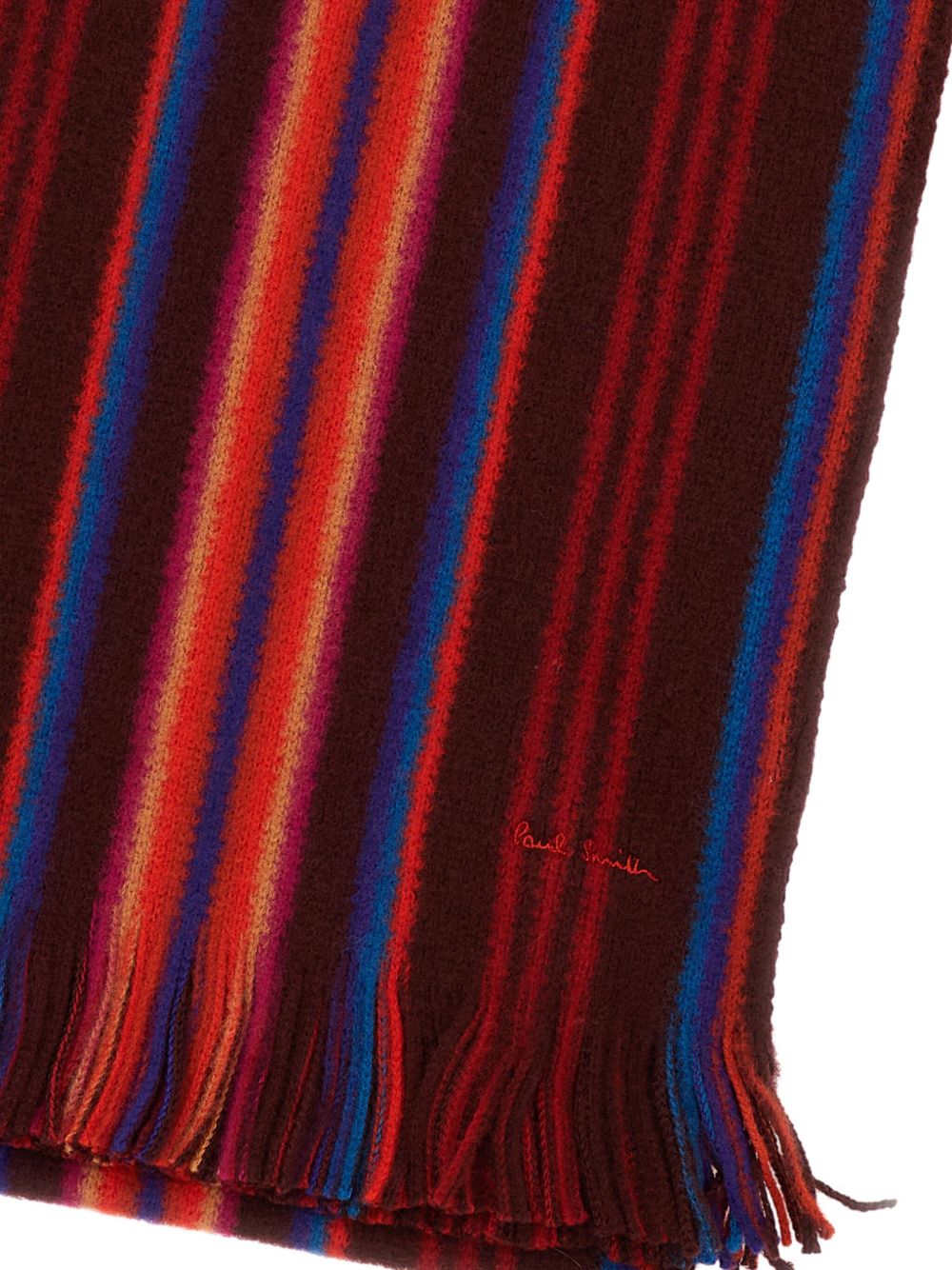 PAUL SMITH Men's Classic Merino Wool Scarf