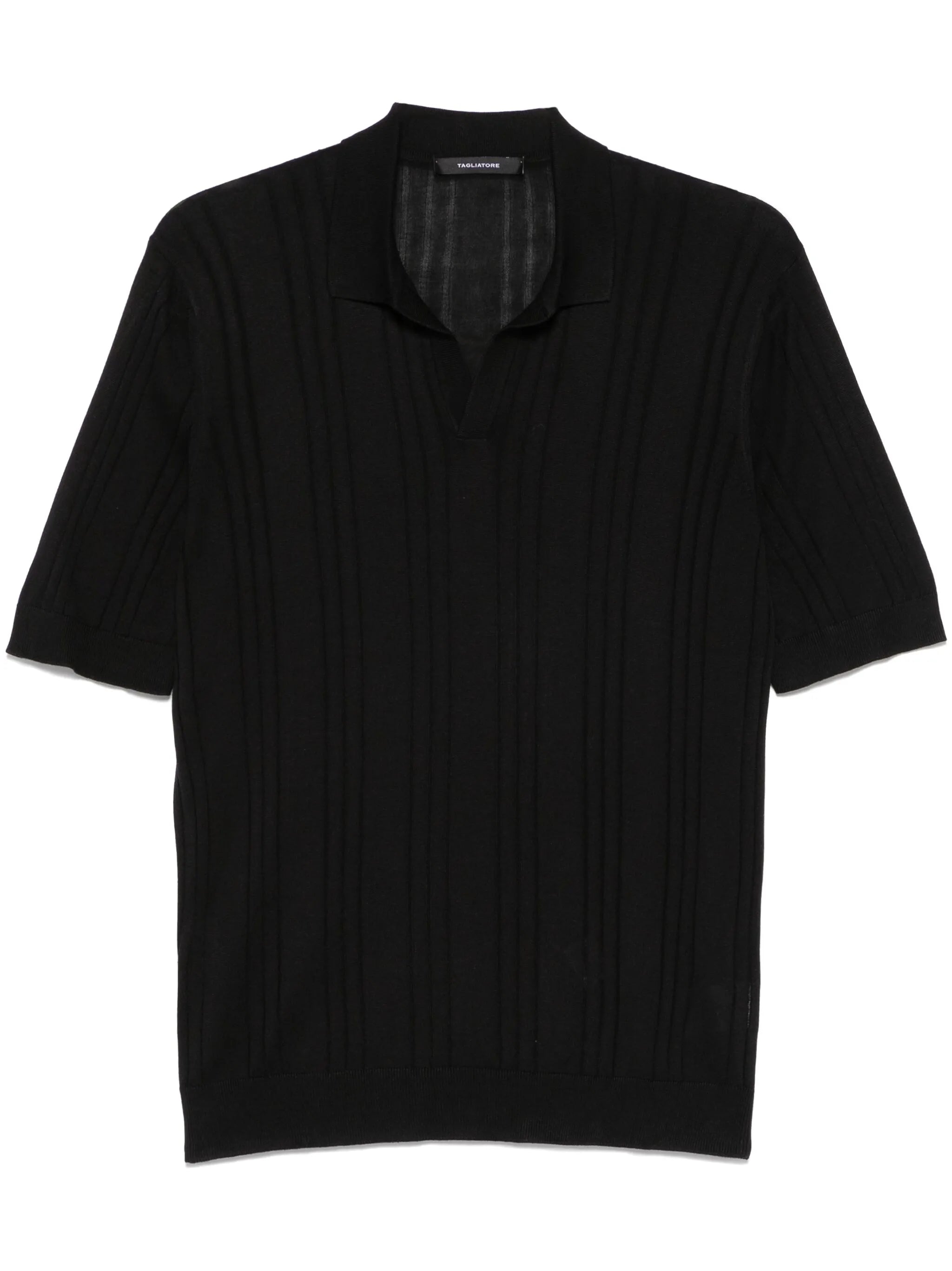 TAGLIATORE Elegant Silk Polo Shirt - Size 48