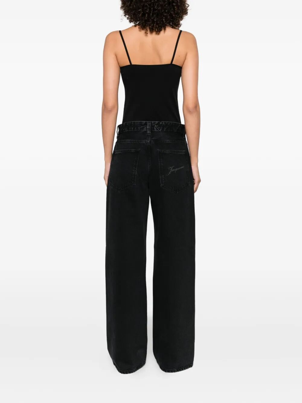 JACQUEMUS Wide-Leg Denim Jeans for Women - FW25