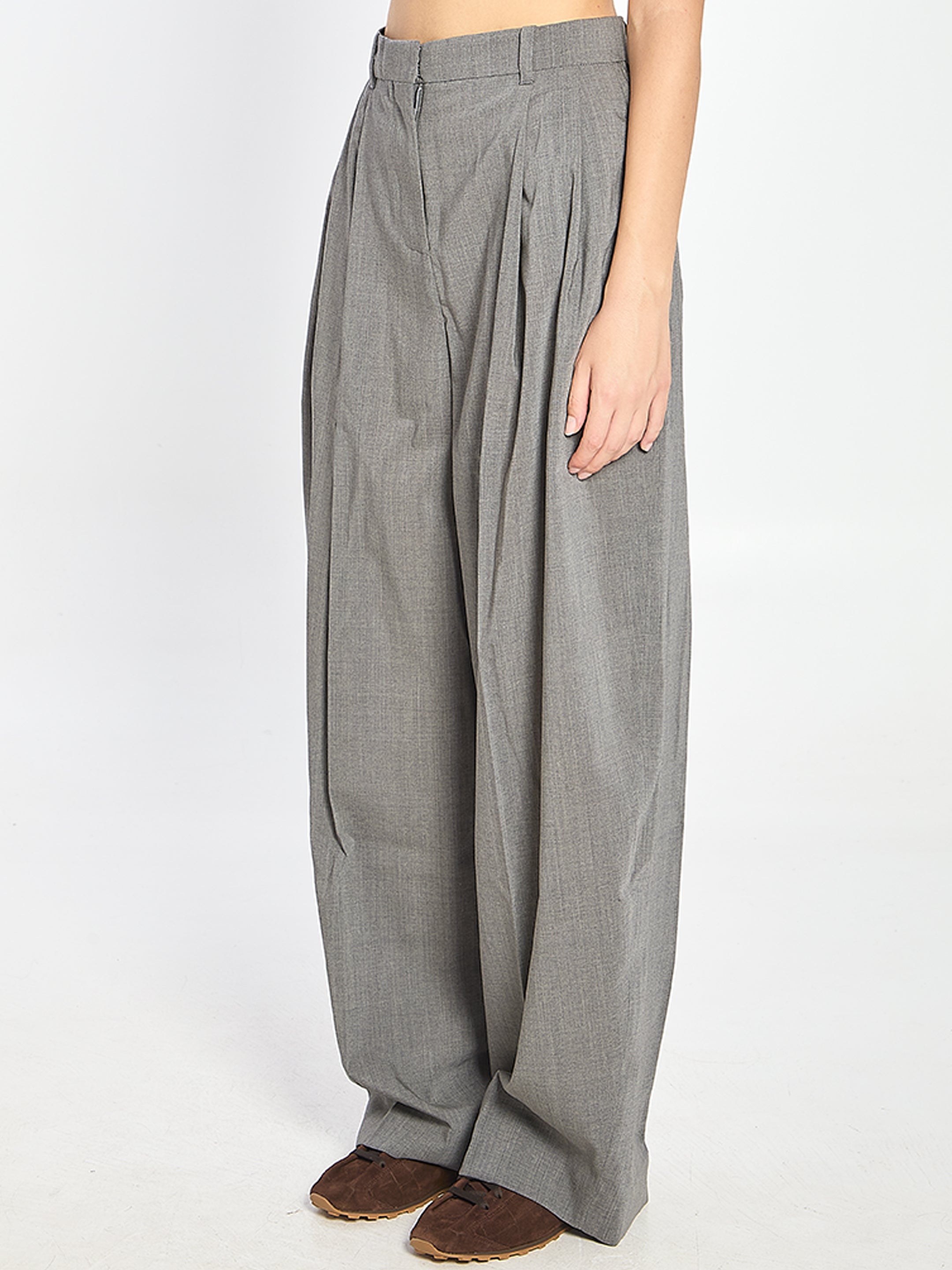 JACQUEMUS Wide Leg Trousers 36