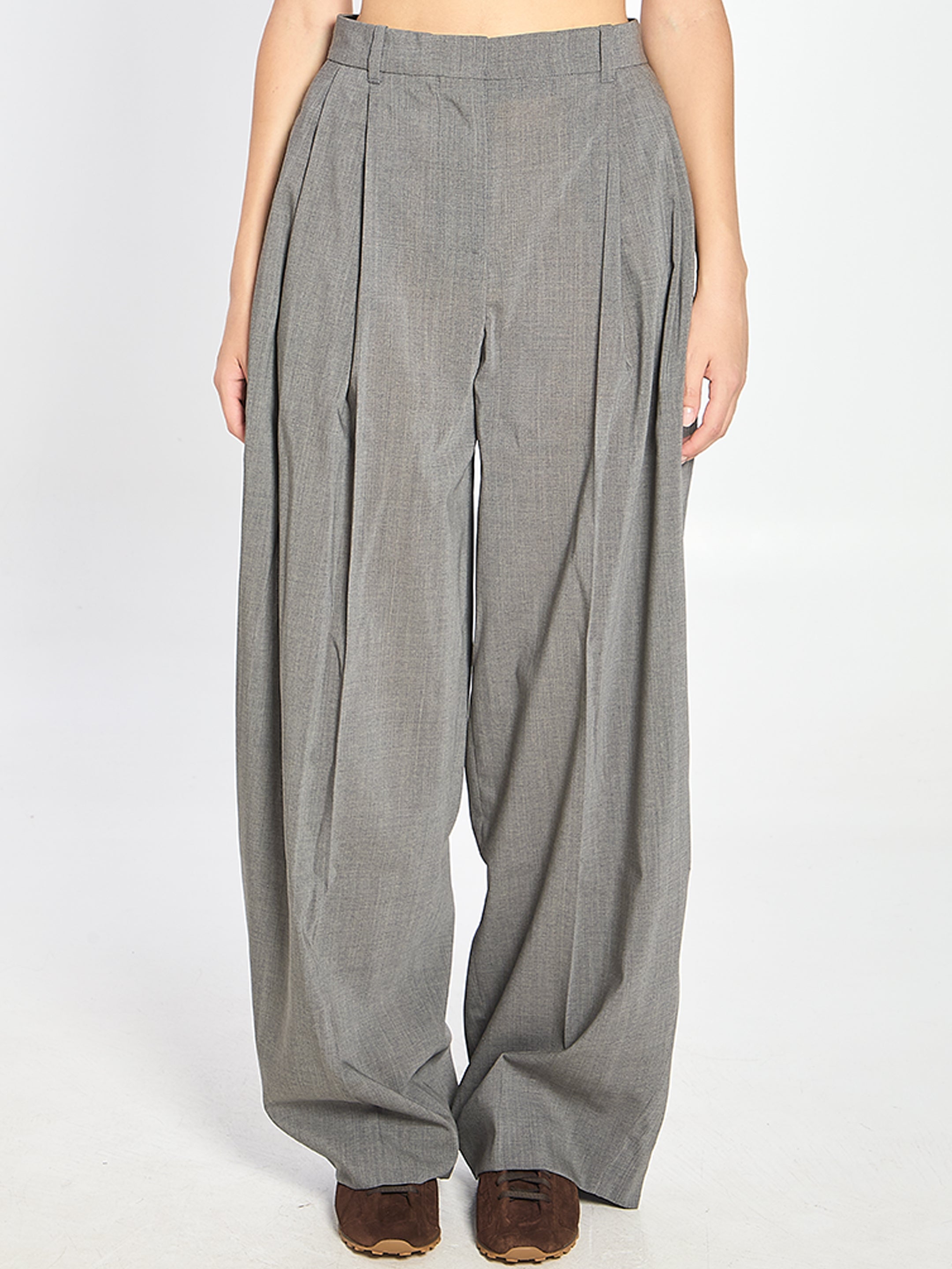 JACQUEMUS Wide Leg Trousers 36