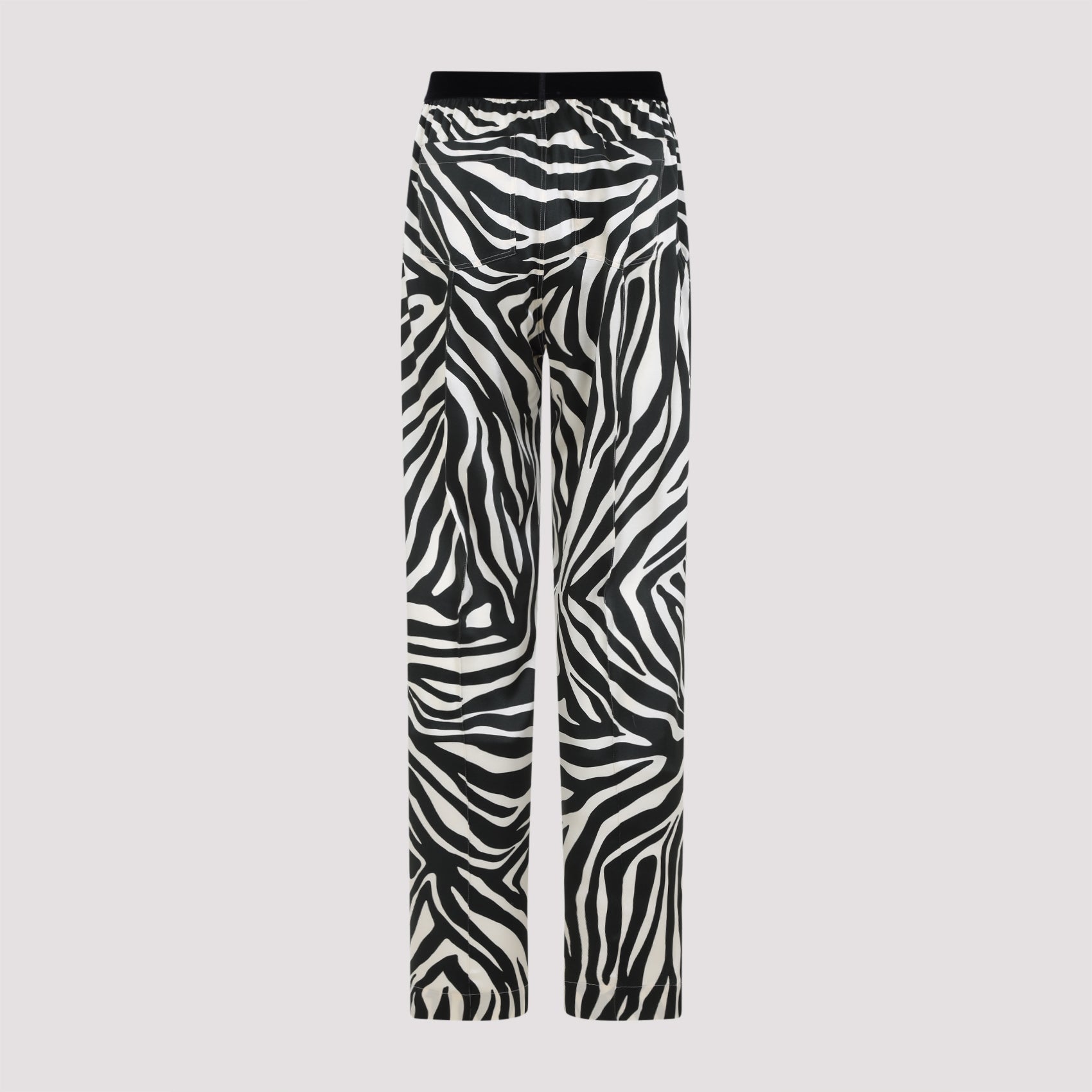 TOM FORD Zebra Print Silk Pants for Women