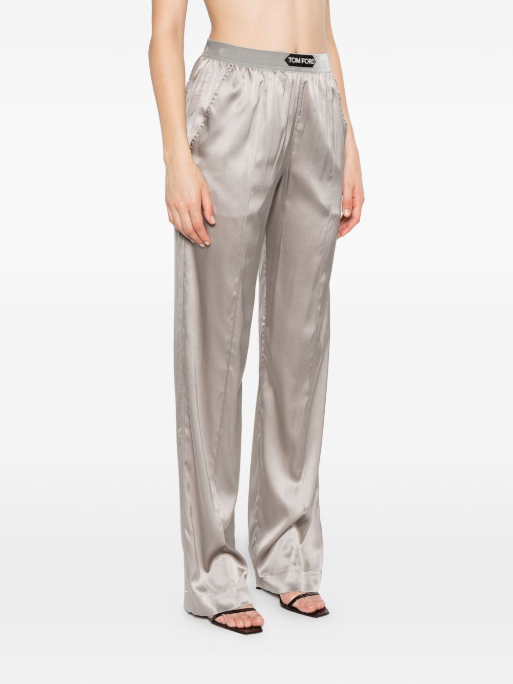 TOM FORD Silk Trousers for Women