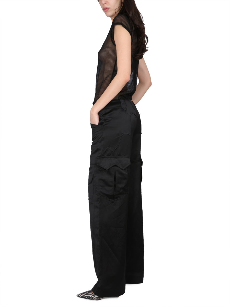 TOM FORD Stylish Cargo Pants with Concealed Zipper Closure